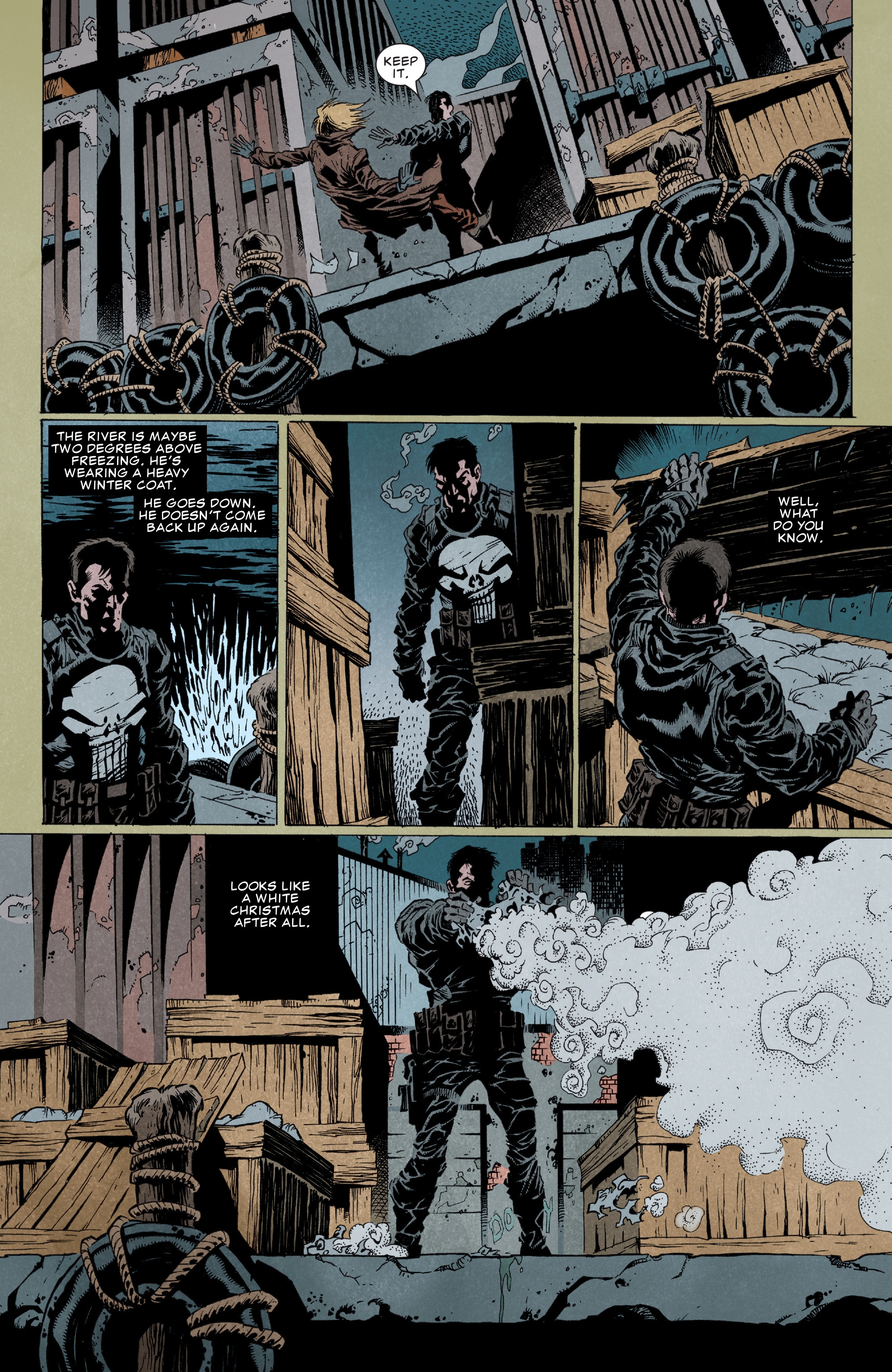 Read online Punisher: Silent Night comic -  Issue # Full - 10