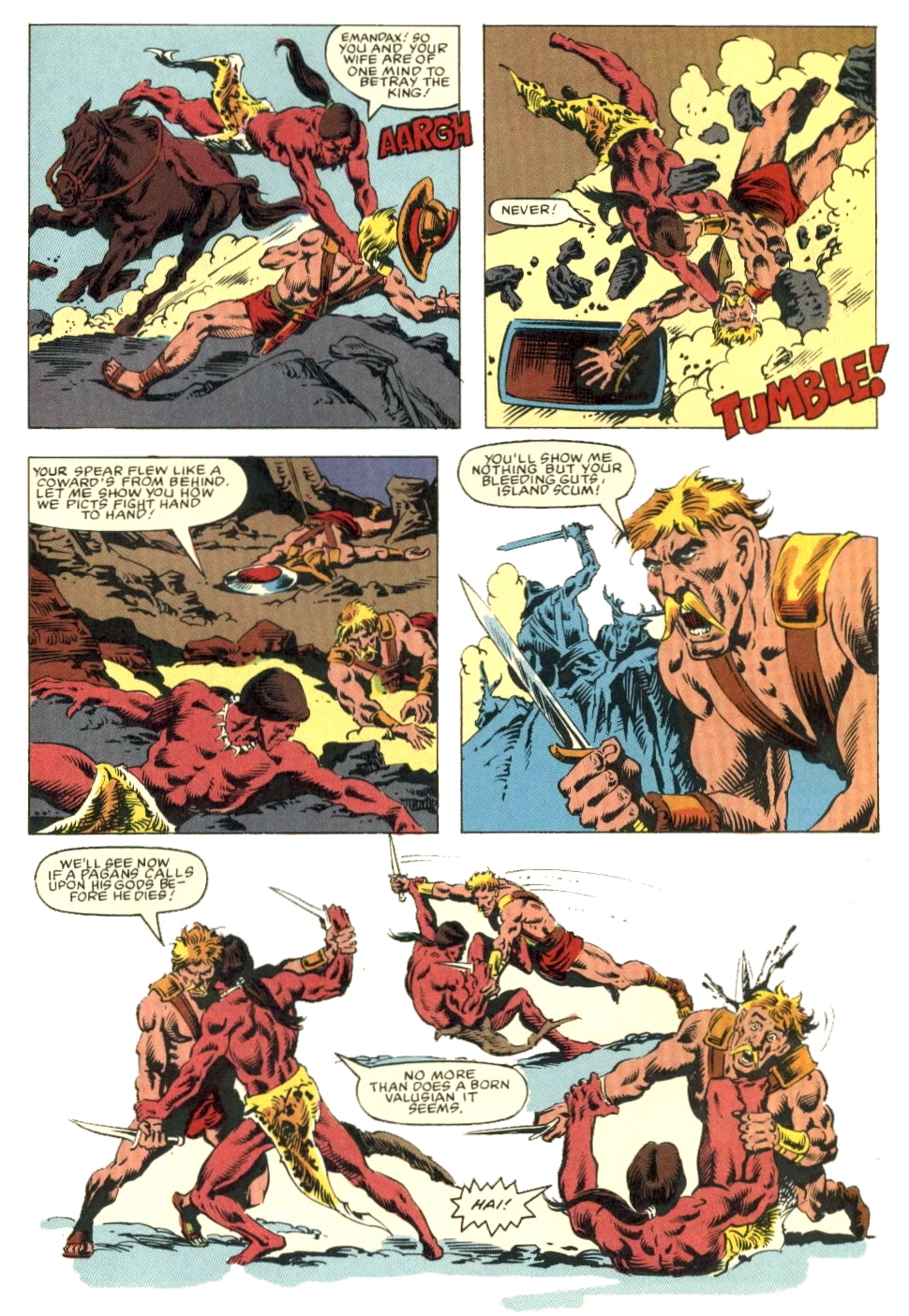 Read online Kull The Conqueror (1982) comic -  Issue #1 - 37