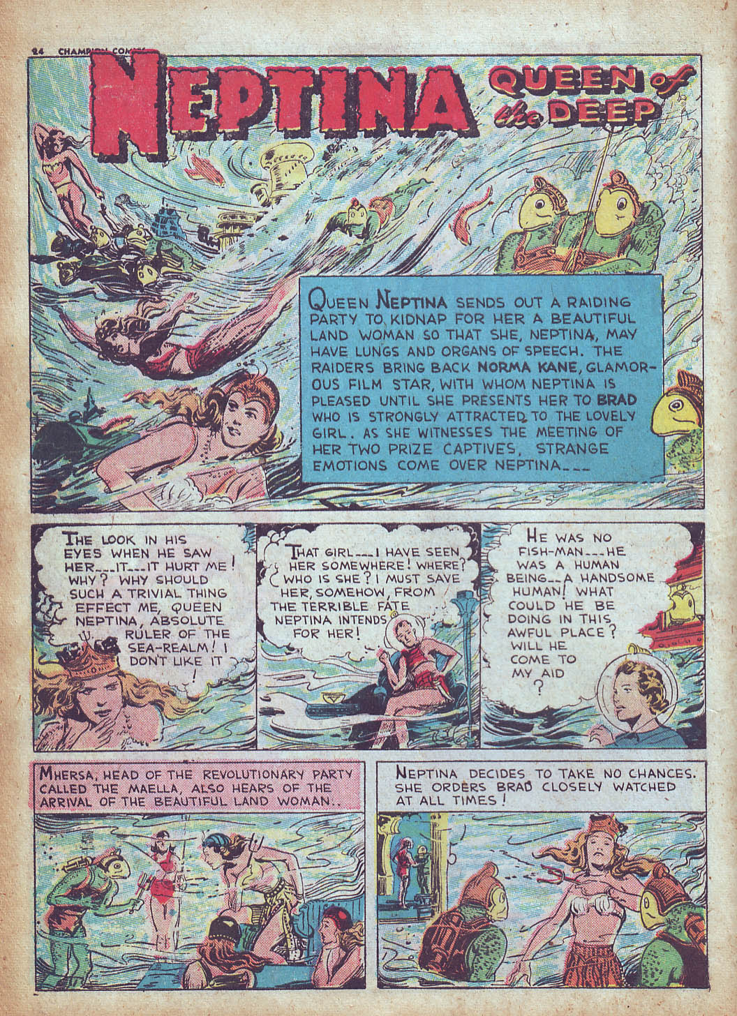 Read online Champion Comics comic -  Issue #4 - 26