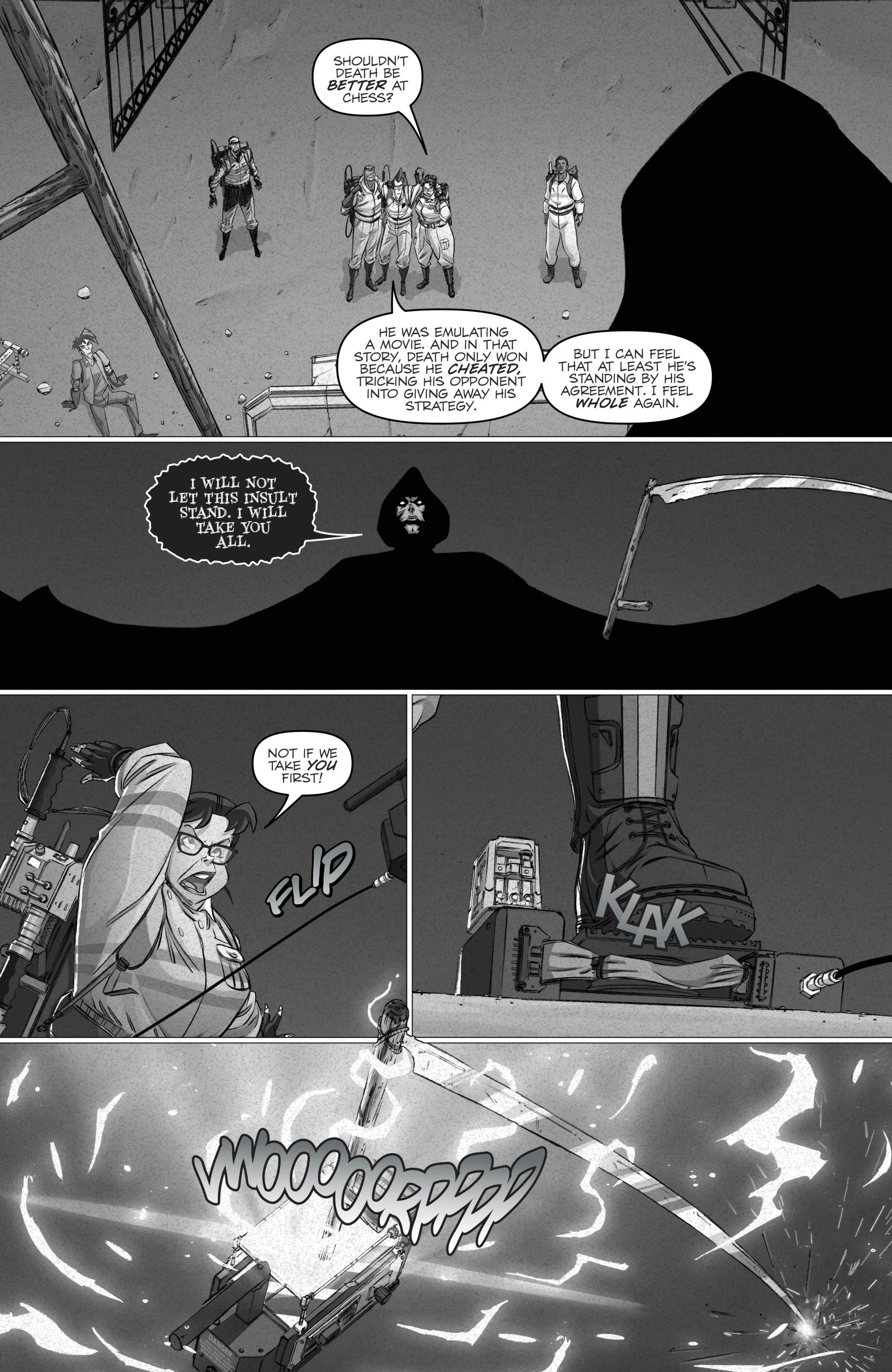 Read online Ghostbusters: Crossing Over comic -  Issue # _TPB - 193