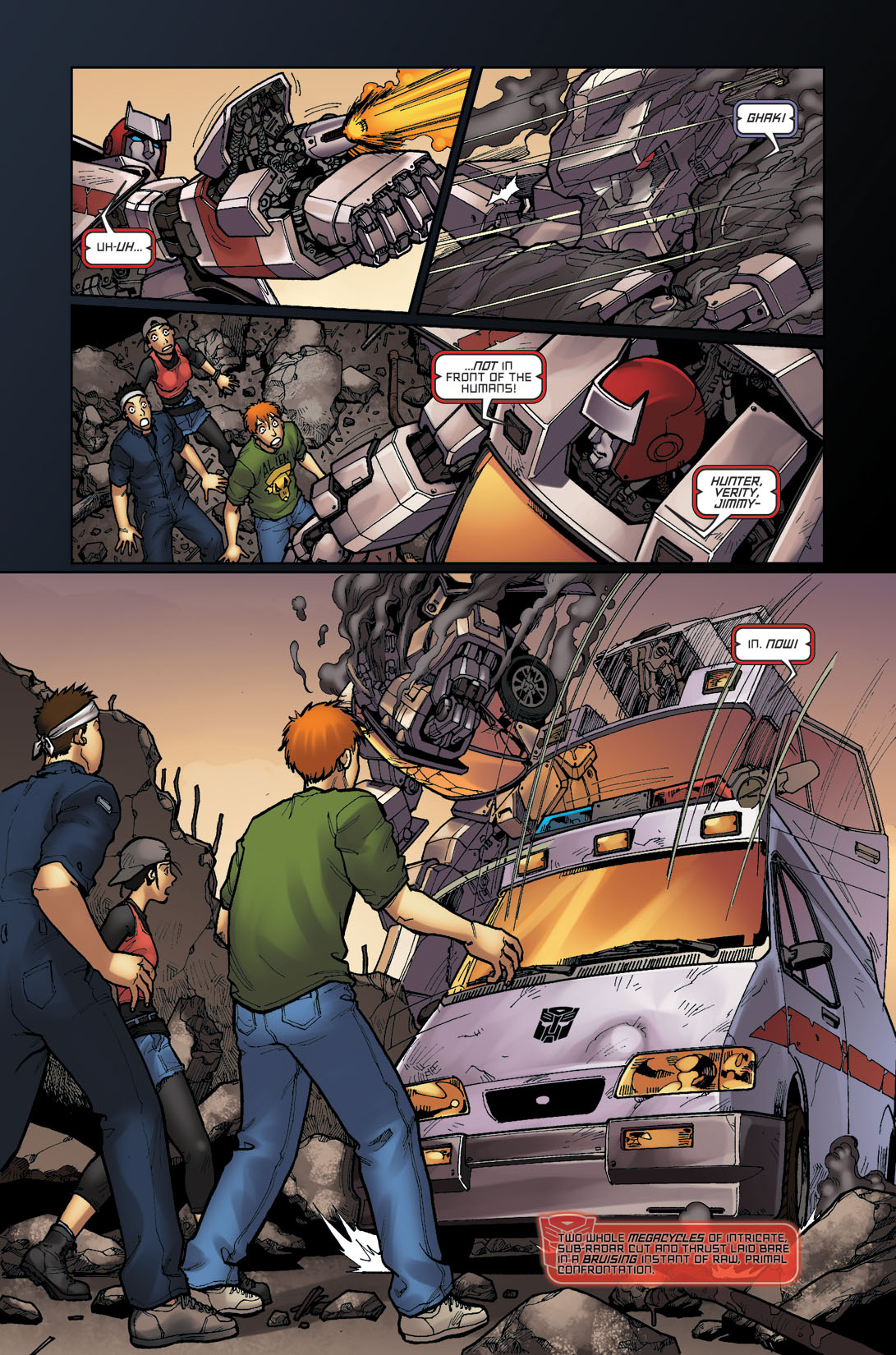 Read online The Transformers: Infiltration comic -  Issue #2 - 8