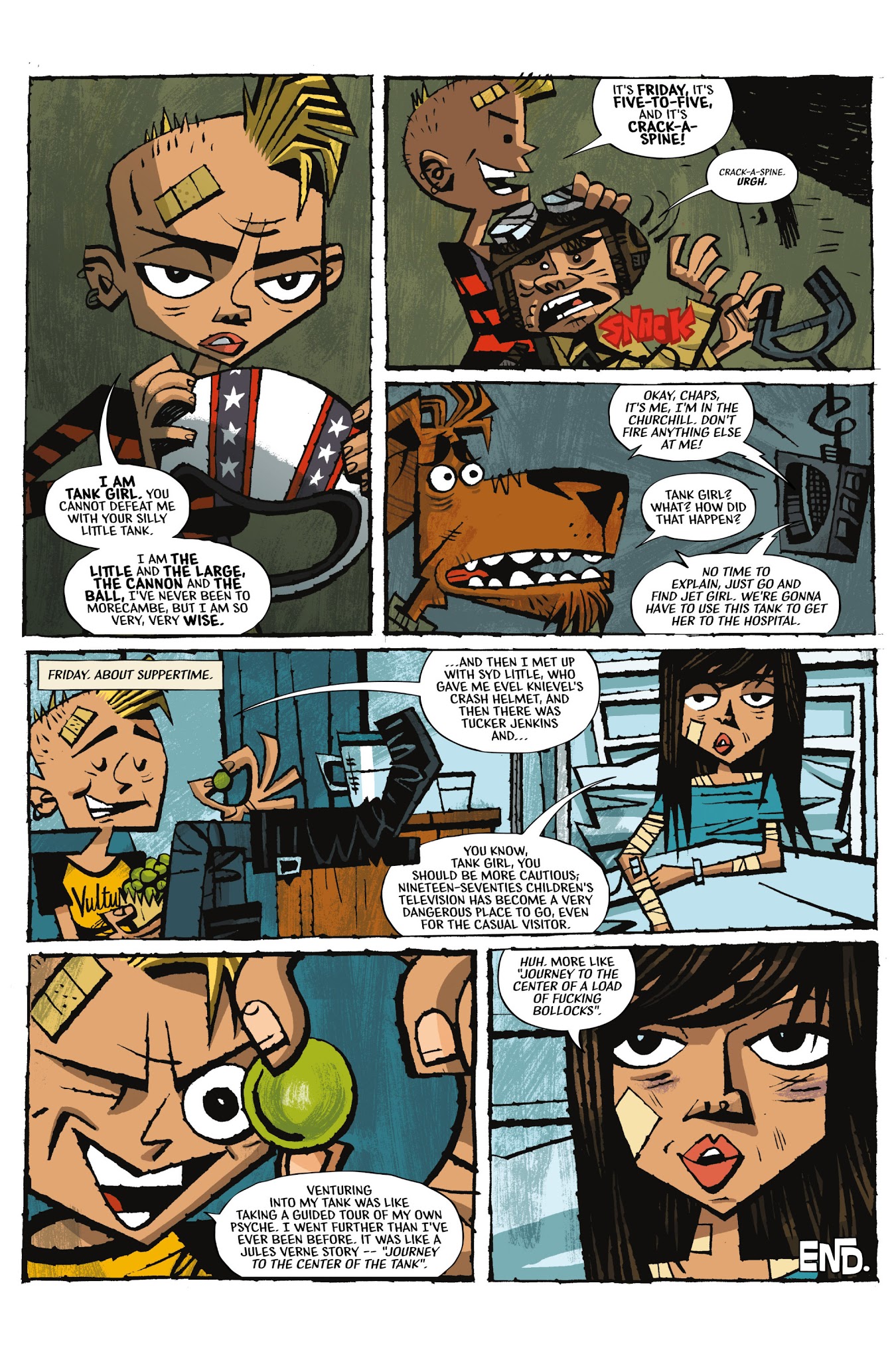 Read online Tank Girl: 21st Century Tank Girl comic -  Issue #2 - 28