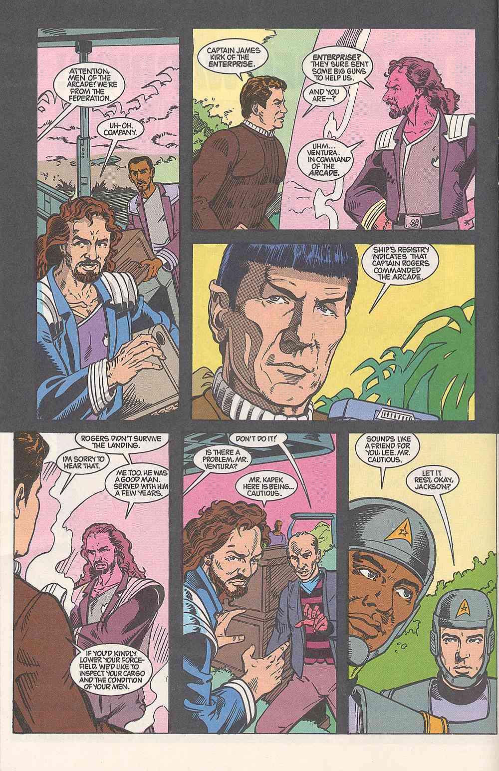 Read online Star Trek (1989) comic -  Issue #19 - 13