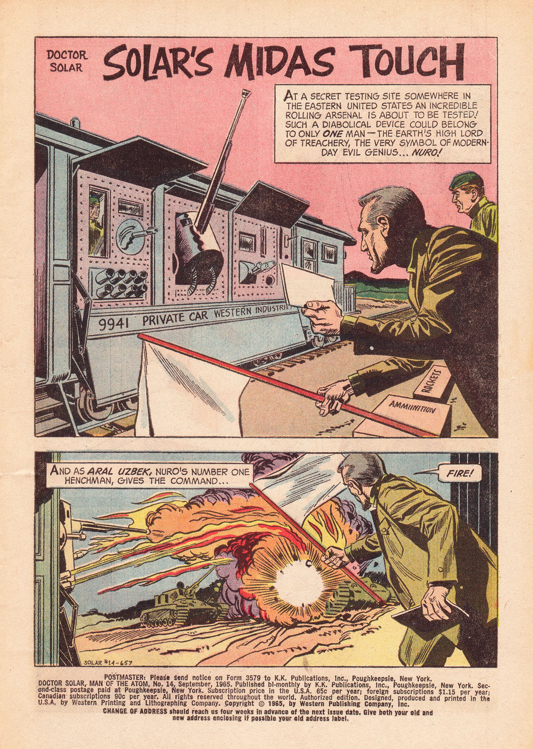 Doctor Solar, Man of the Atom (1962) Issue #14 #14 - English 3
