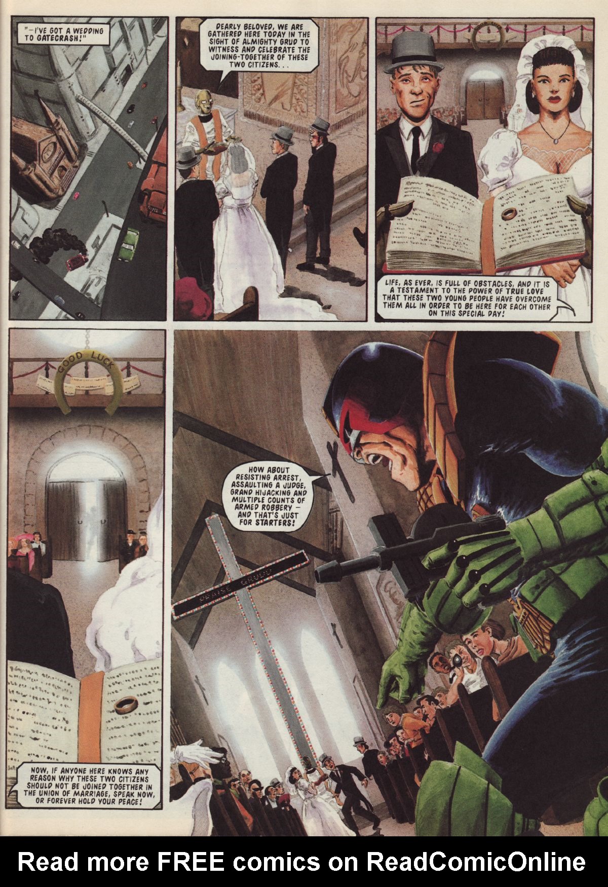 Read online Judge Dredd Megazine (vol. 3) comic -  Issue #1 - 34
