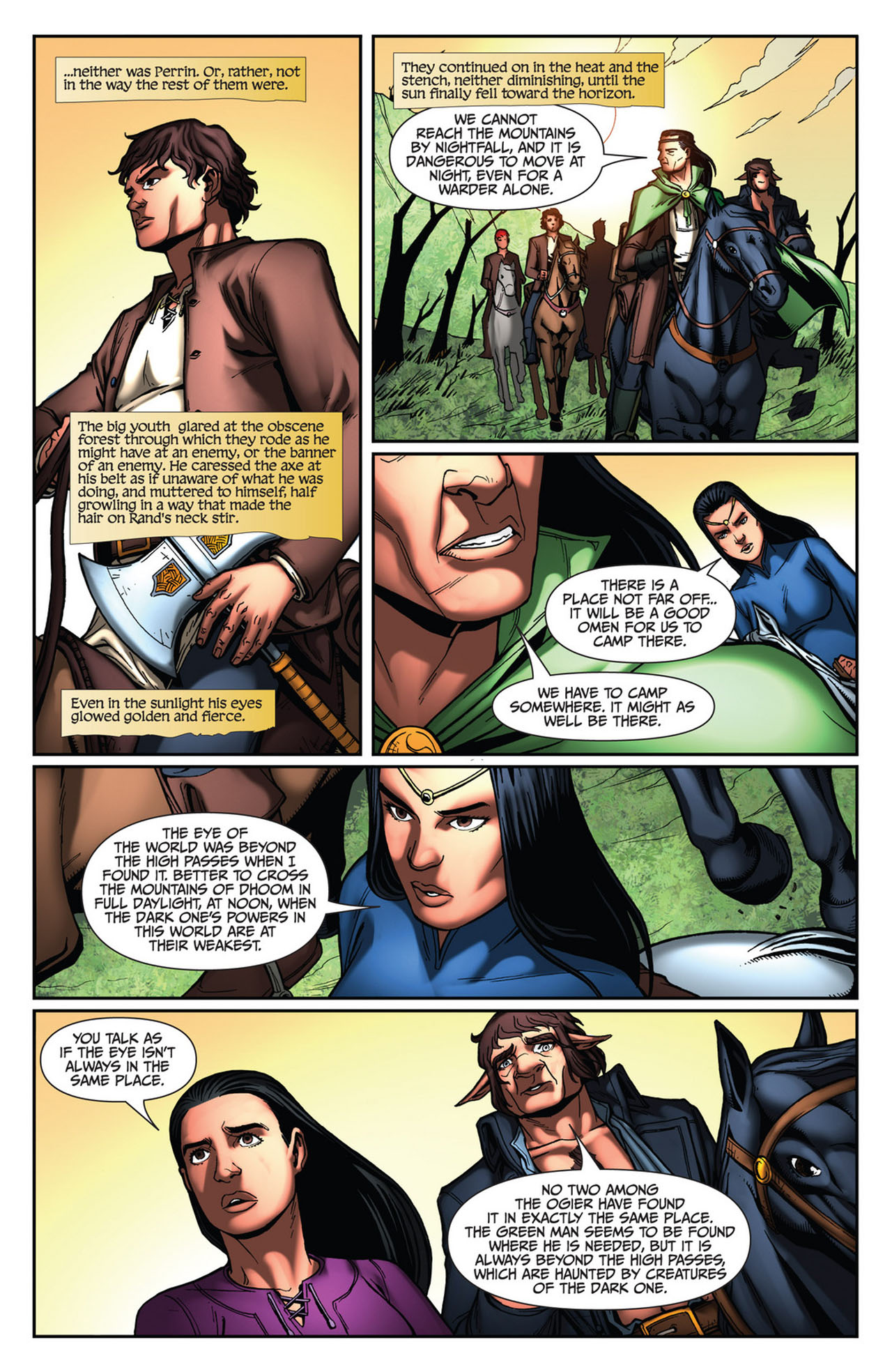 Read online Robert Jordan's Wheel of Time: The Eye of the World comic -  Issue #32 - 16