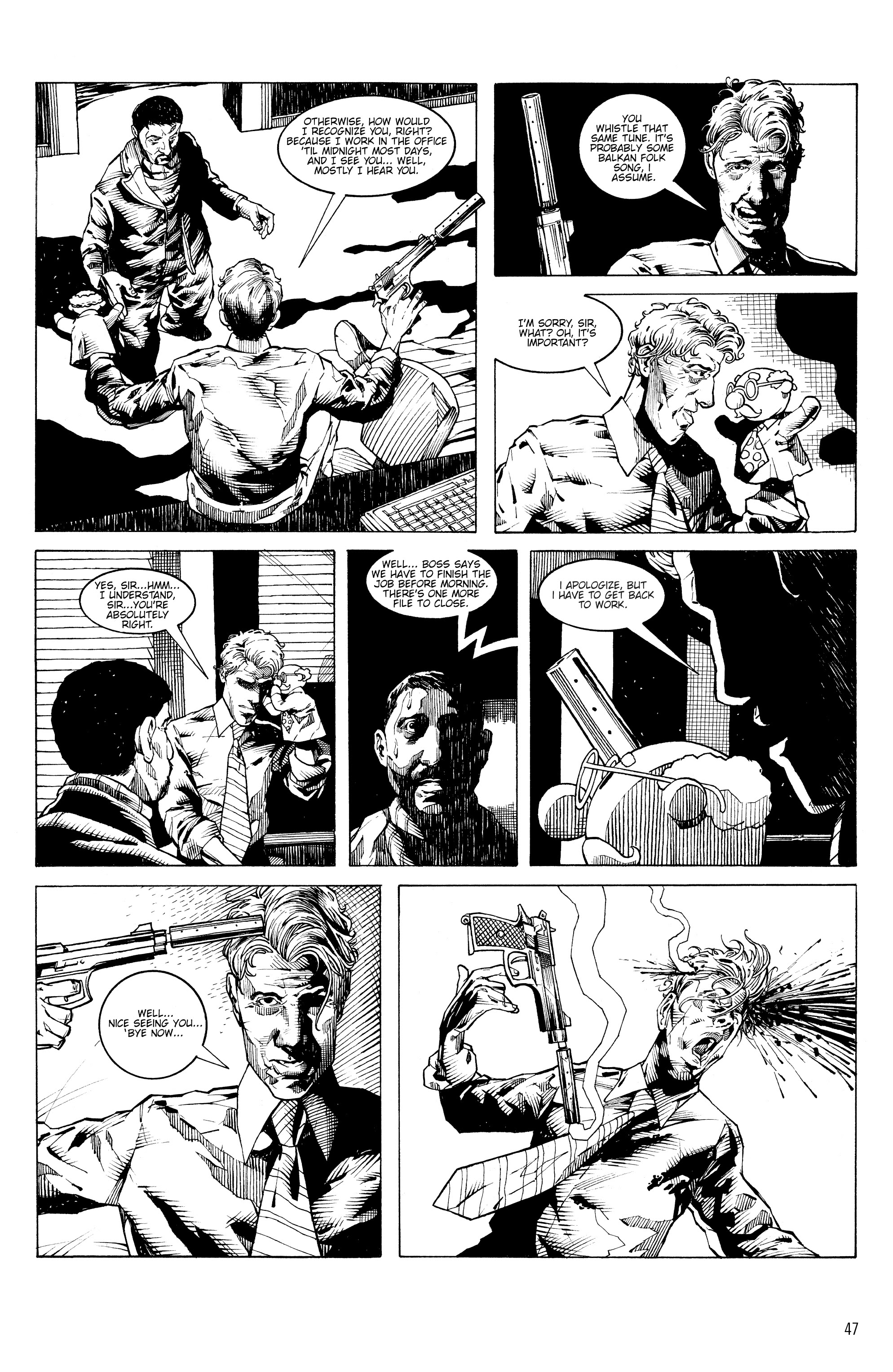 Read online Noir: A Collection of Crime Comics comic -  Issue # TPB - 46