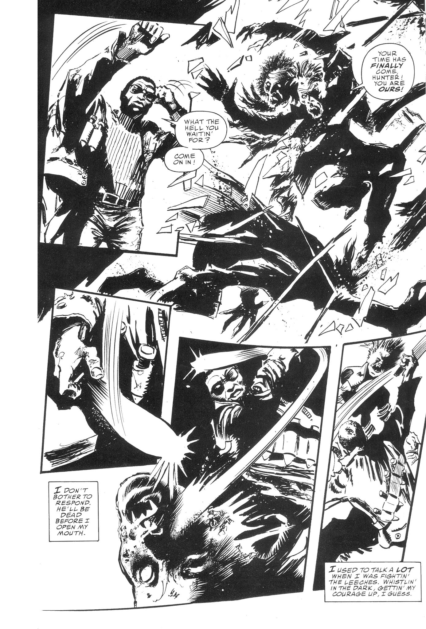 Read online Blade: Black & White comic -  Issue # TPB - 109