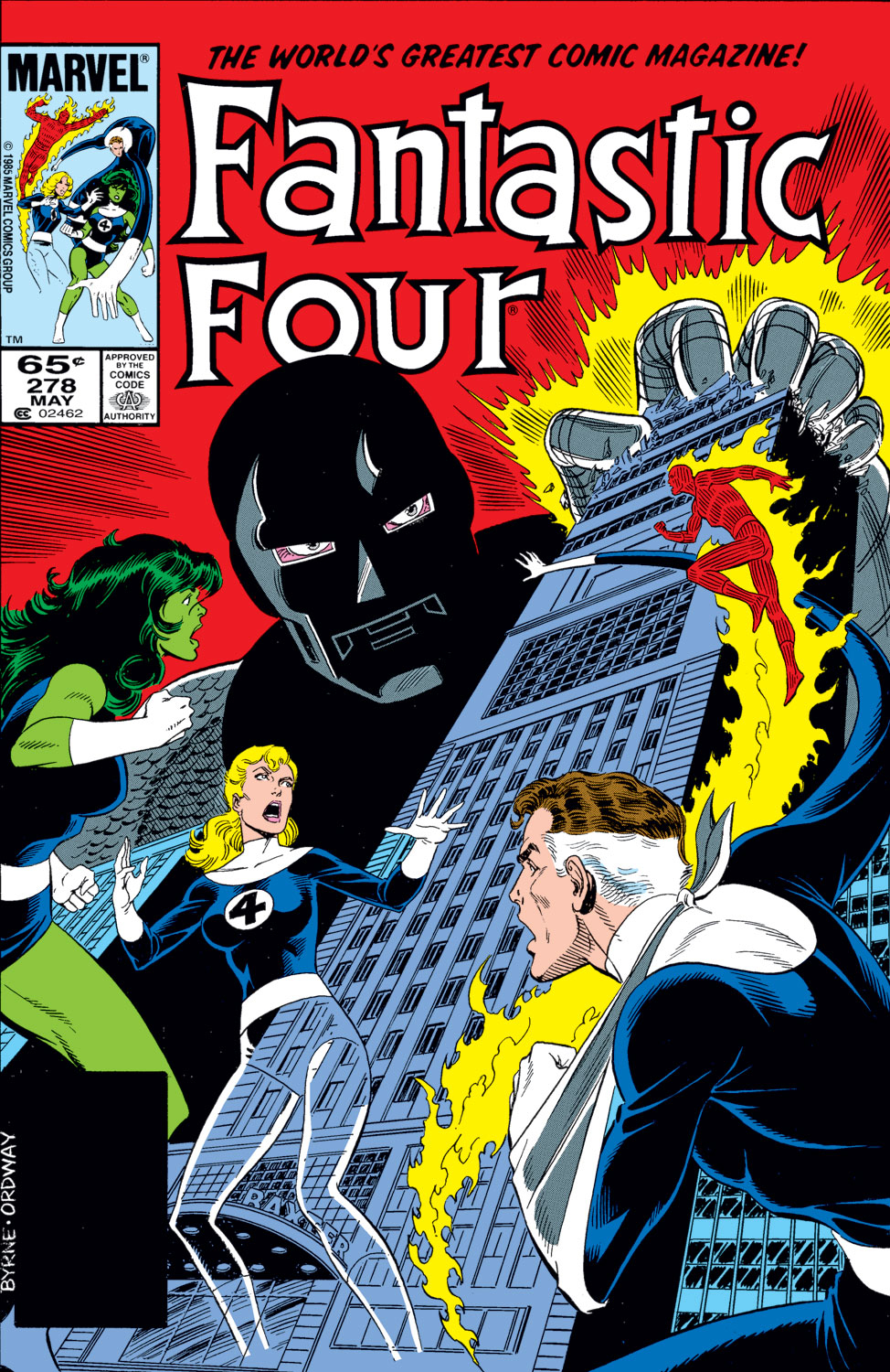 Read online Fantastic Four (1961) comic -  Issue #278 - 1