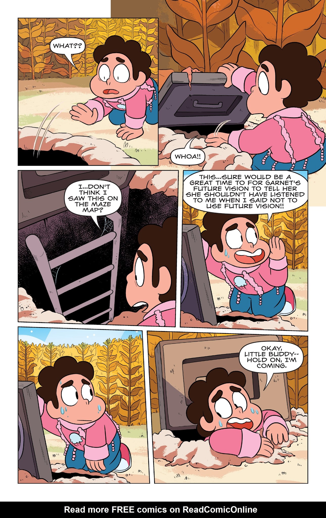 Read online Steven Universe Ongoing comic -  Issue #8 - 10