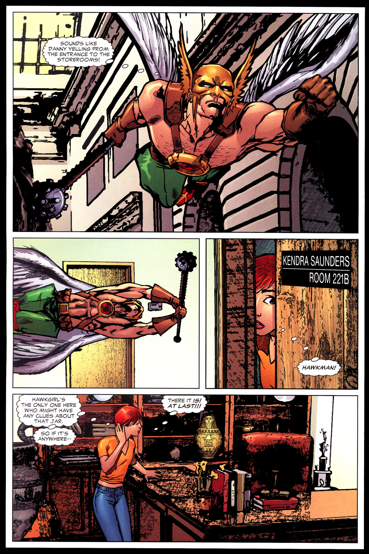 Read online Hawkgirl comic -  Issue #60 - 13