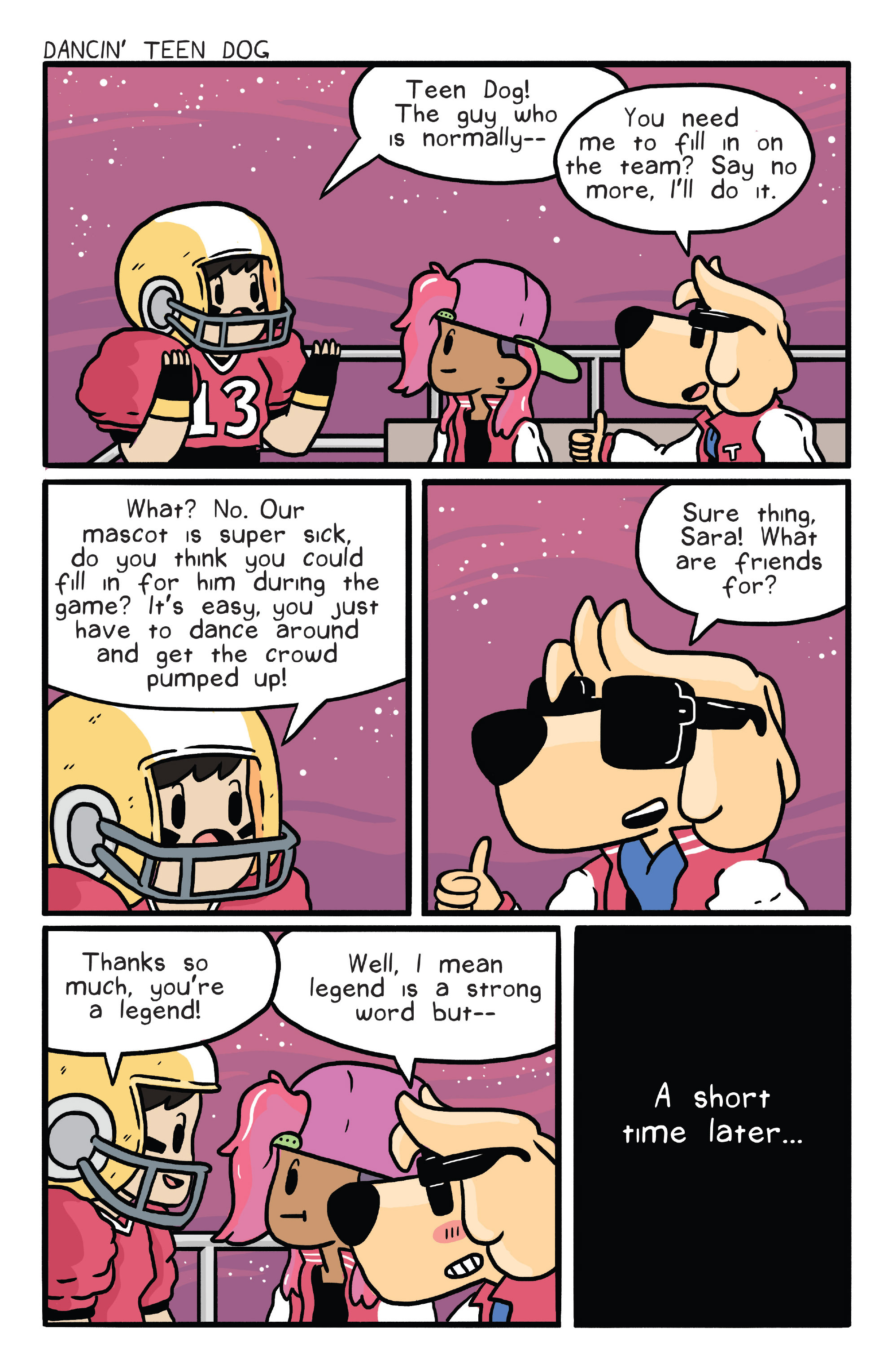 Read online Teen Dog comic -  Issue #3 - 5