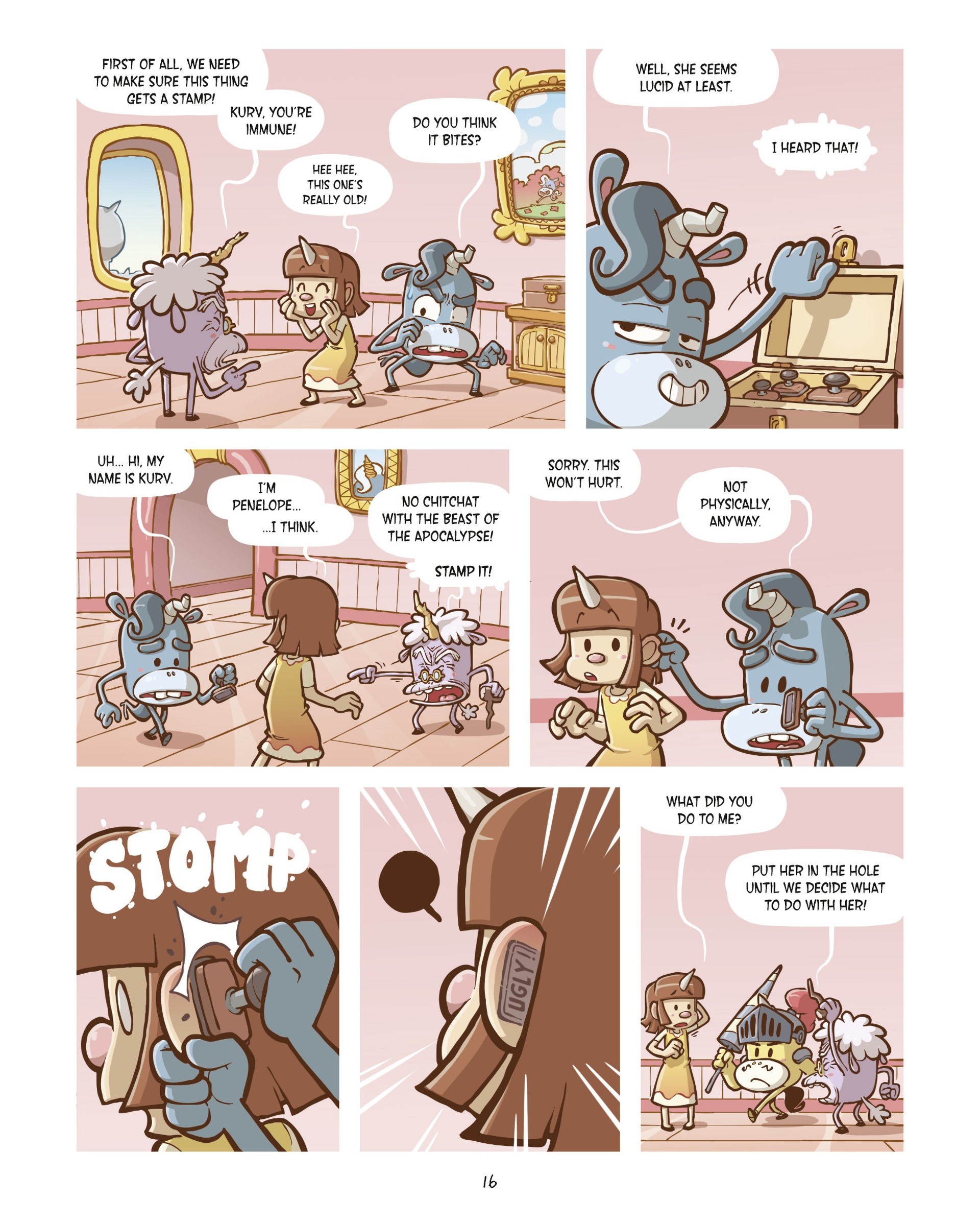 Read online Loonicorns comic -  Issue #1 - 16