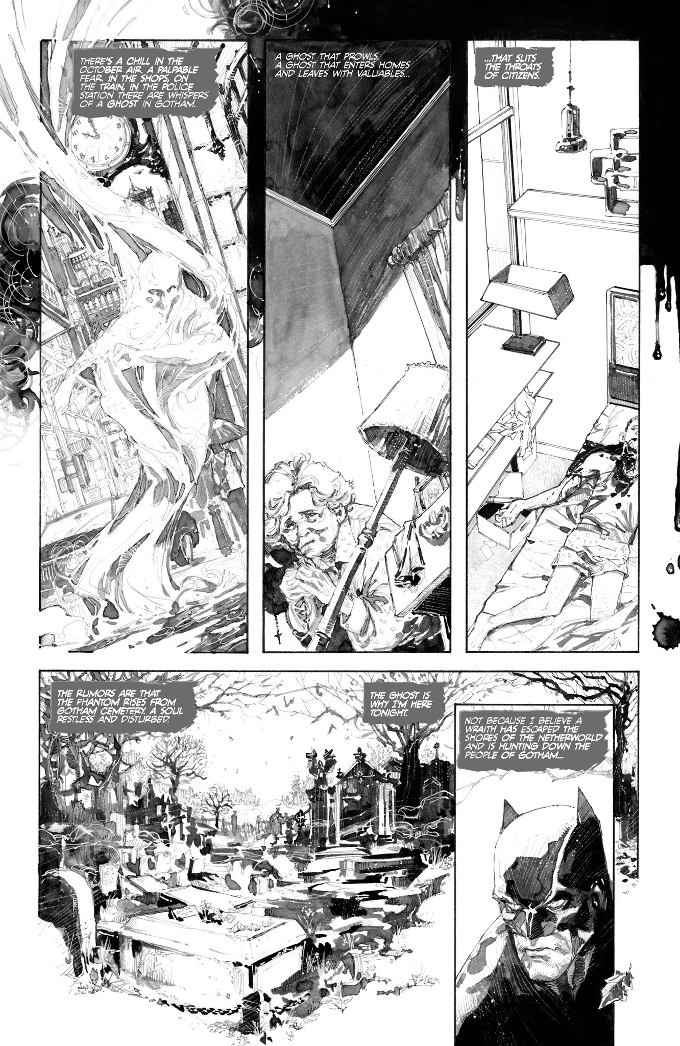 Read online Batman Black and White (2013) comic -  Issue #4 - 4
