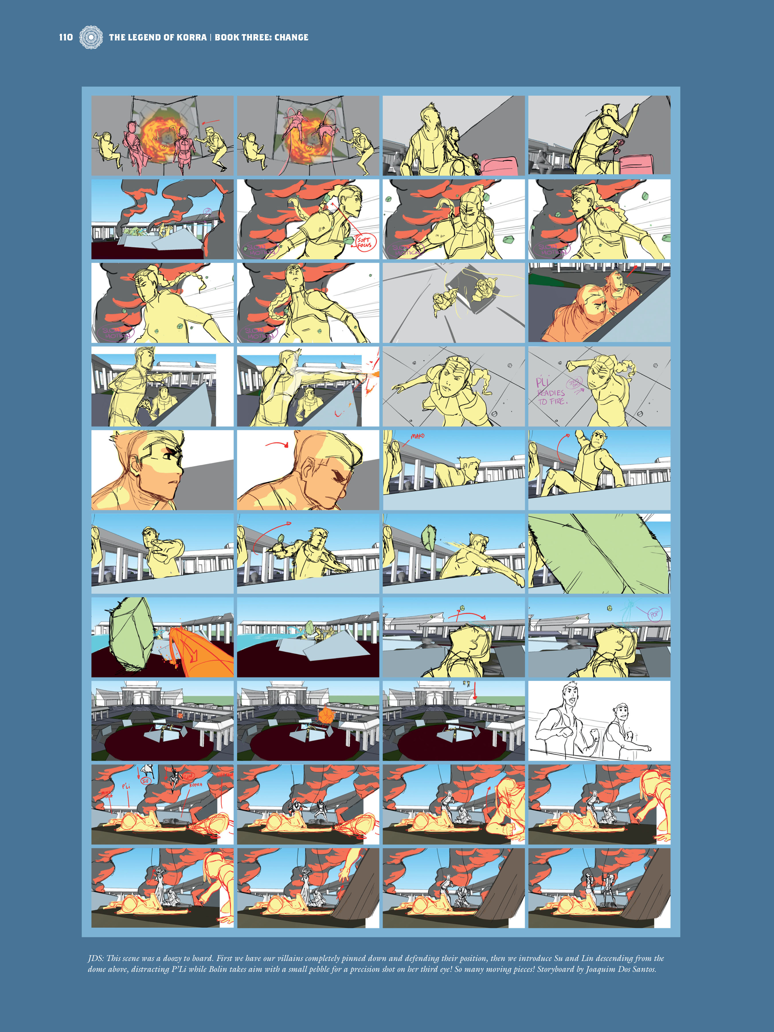 Read online The Legend of Korra: The Art of the Animated Series comic -  Issue # TPB 3 - 111