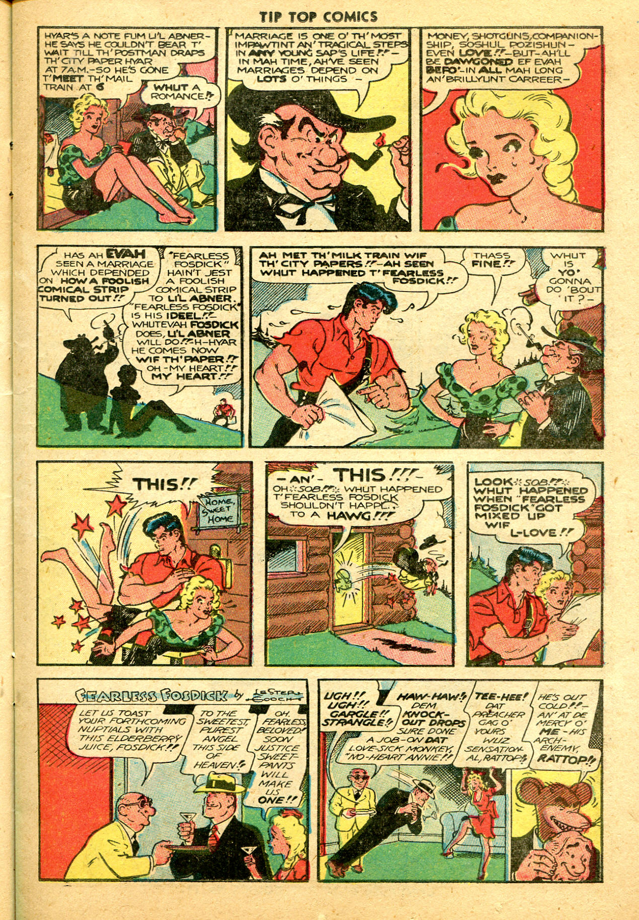 Read online Tip Top Comics comic -  Issue #133 - 17