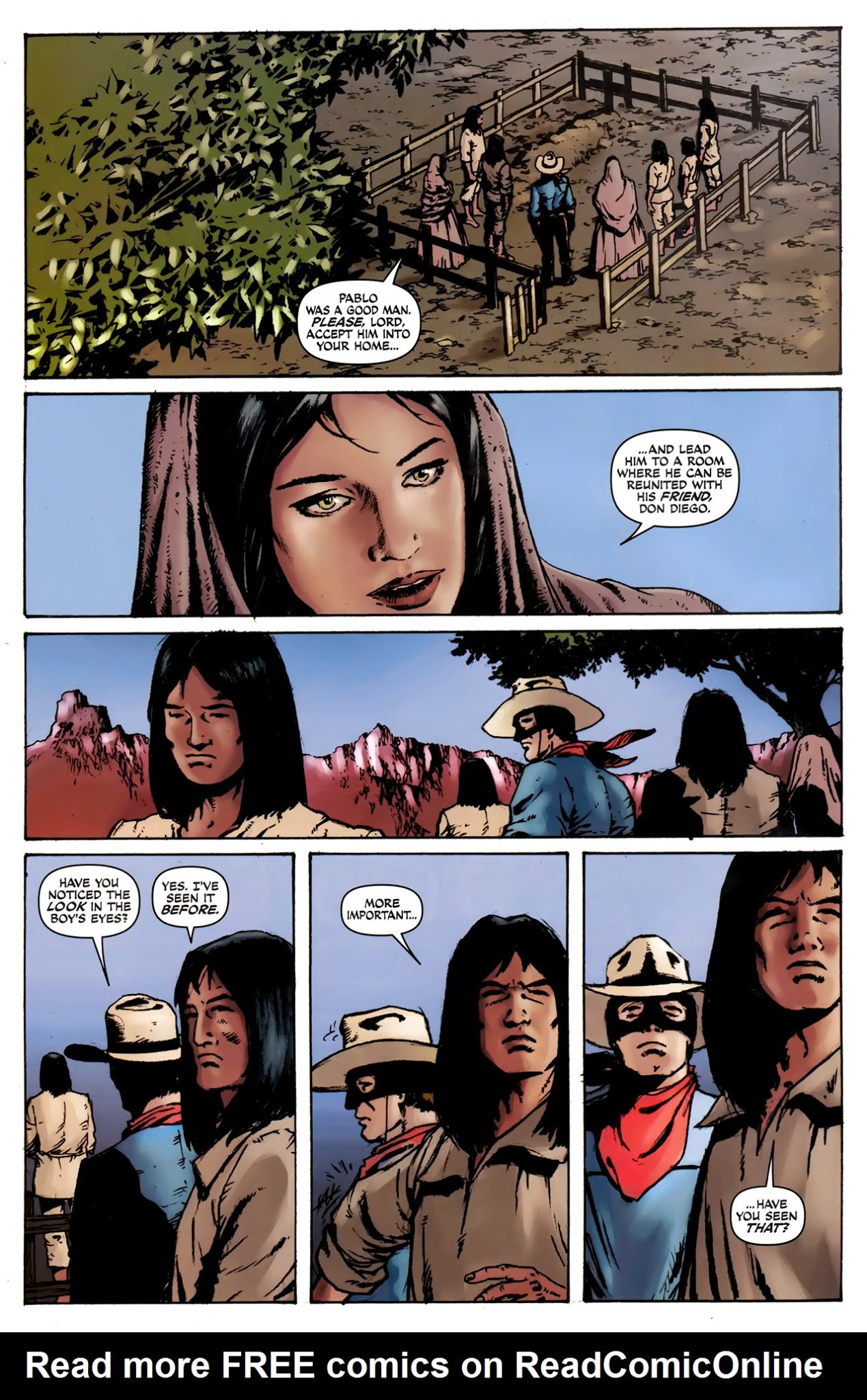 Read online The Lone Ranger & Zorro: The Death of Zorro comic -  Issue #4 - 23