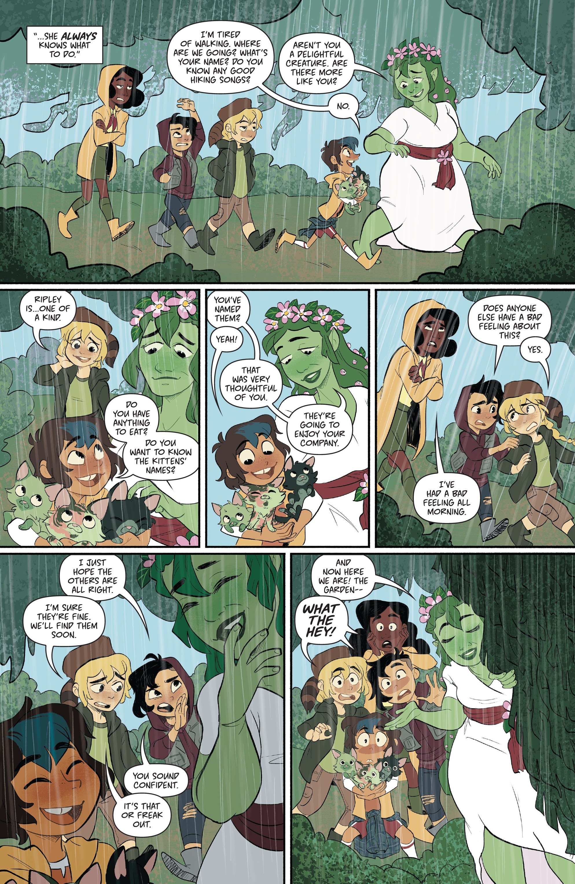 Read online Lumberjanes: Somewhere That's Green comic -  Issue # Full - 22