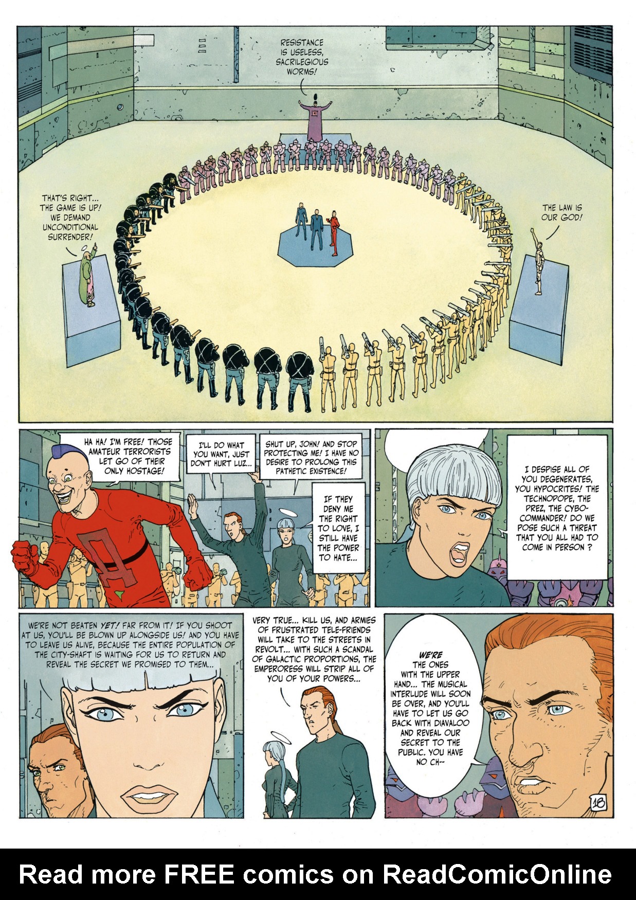 Read online Before the Incal comic -  Issue #5 - 21