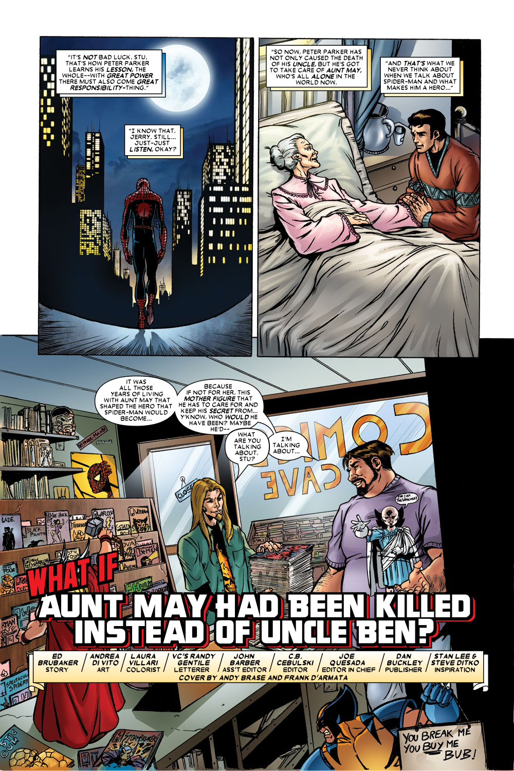 Read online What If Aunt May Had Died Instead of Uncle Ben? comic -  Issue # Full - 3