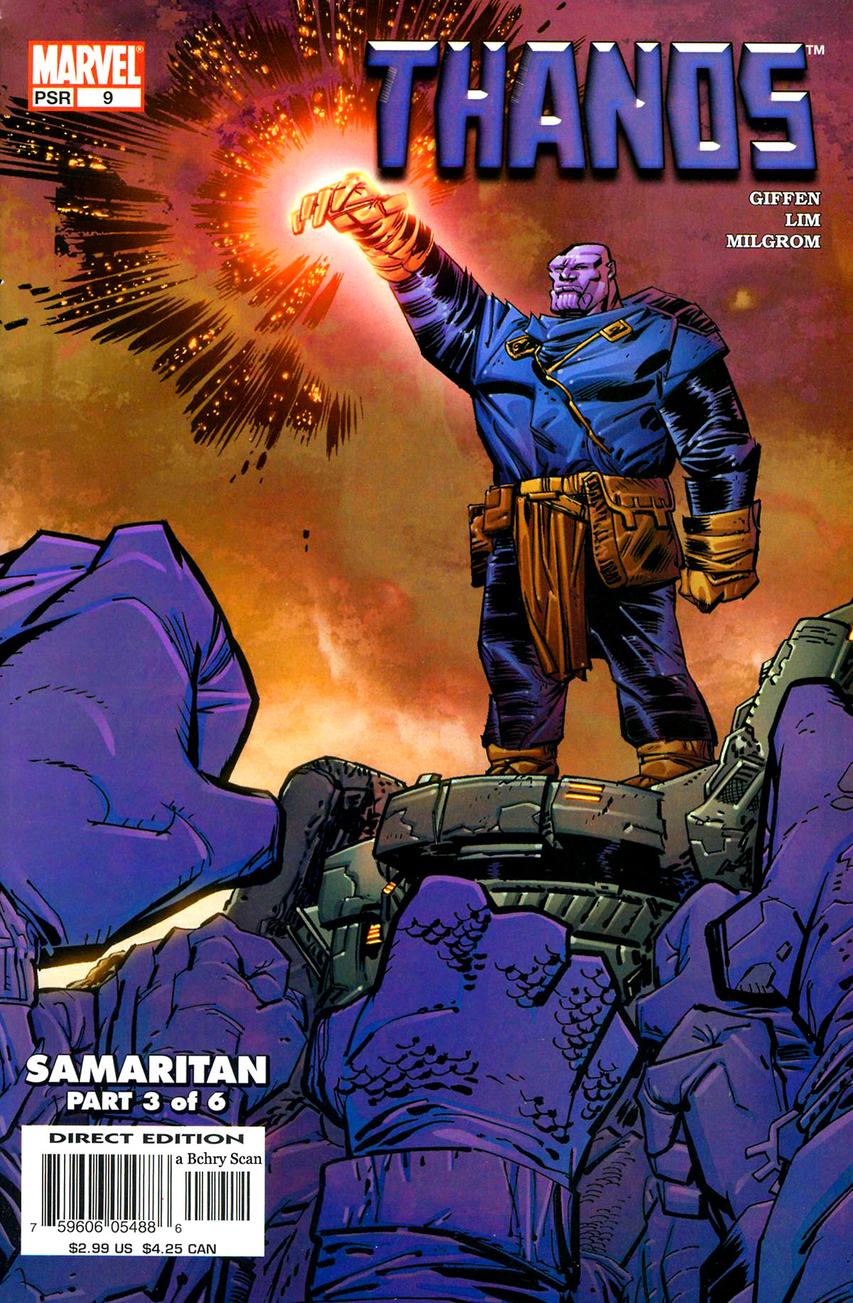 Read online Thanos (2003) comic -  Issue #9 - 1