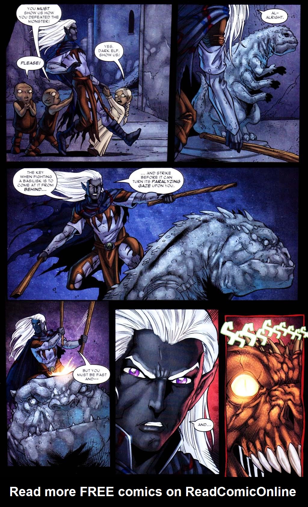 Read online Forgotten Realms: Exile comic -  Issue #1 - 44