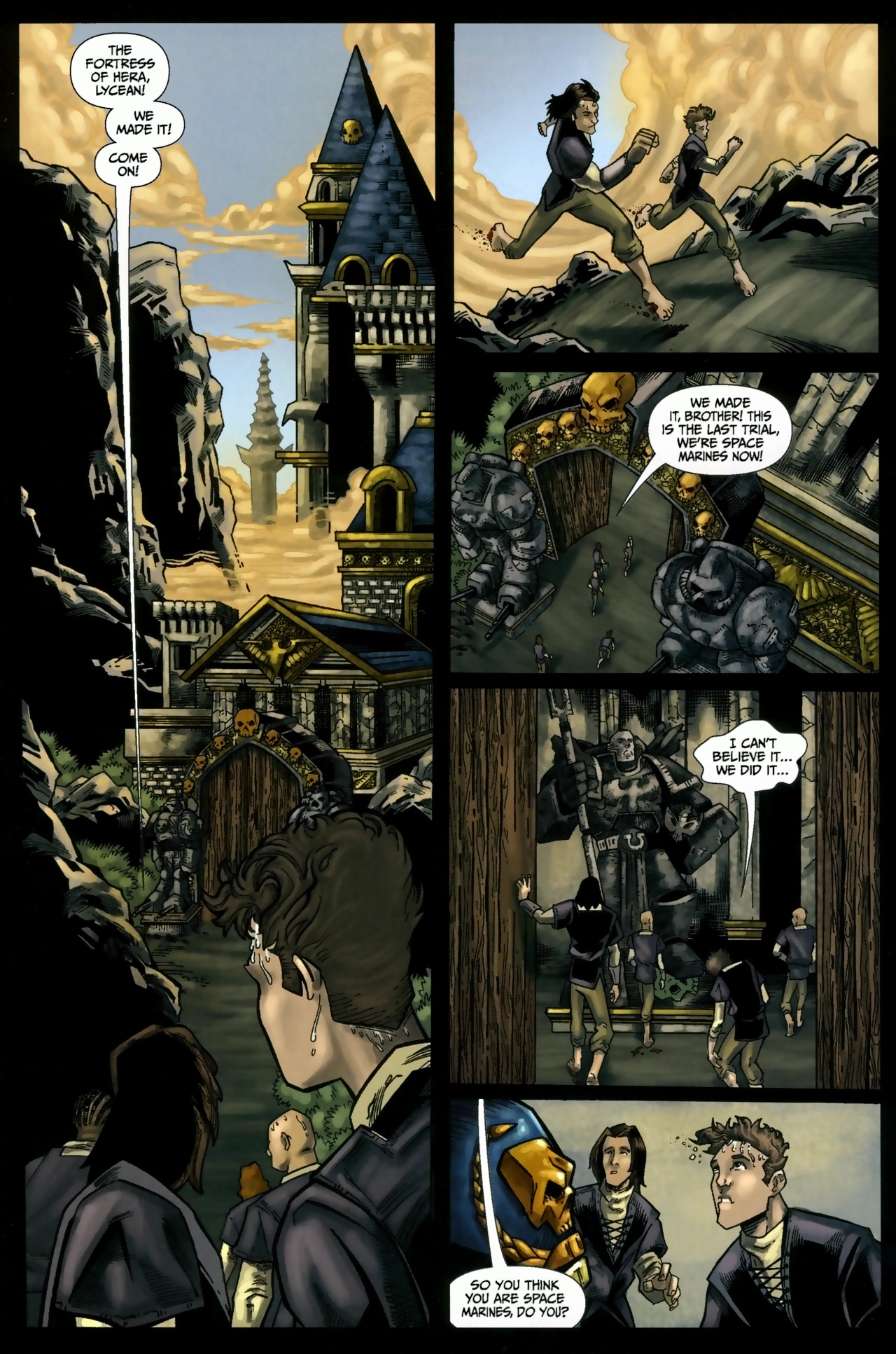 Read online Warhammer 40,000: Defenders of Ultramar comic -  Issue #1 - 6