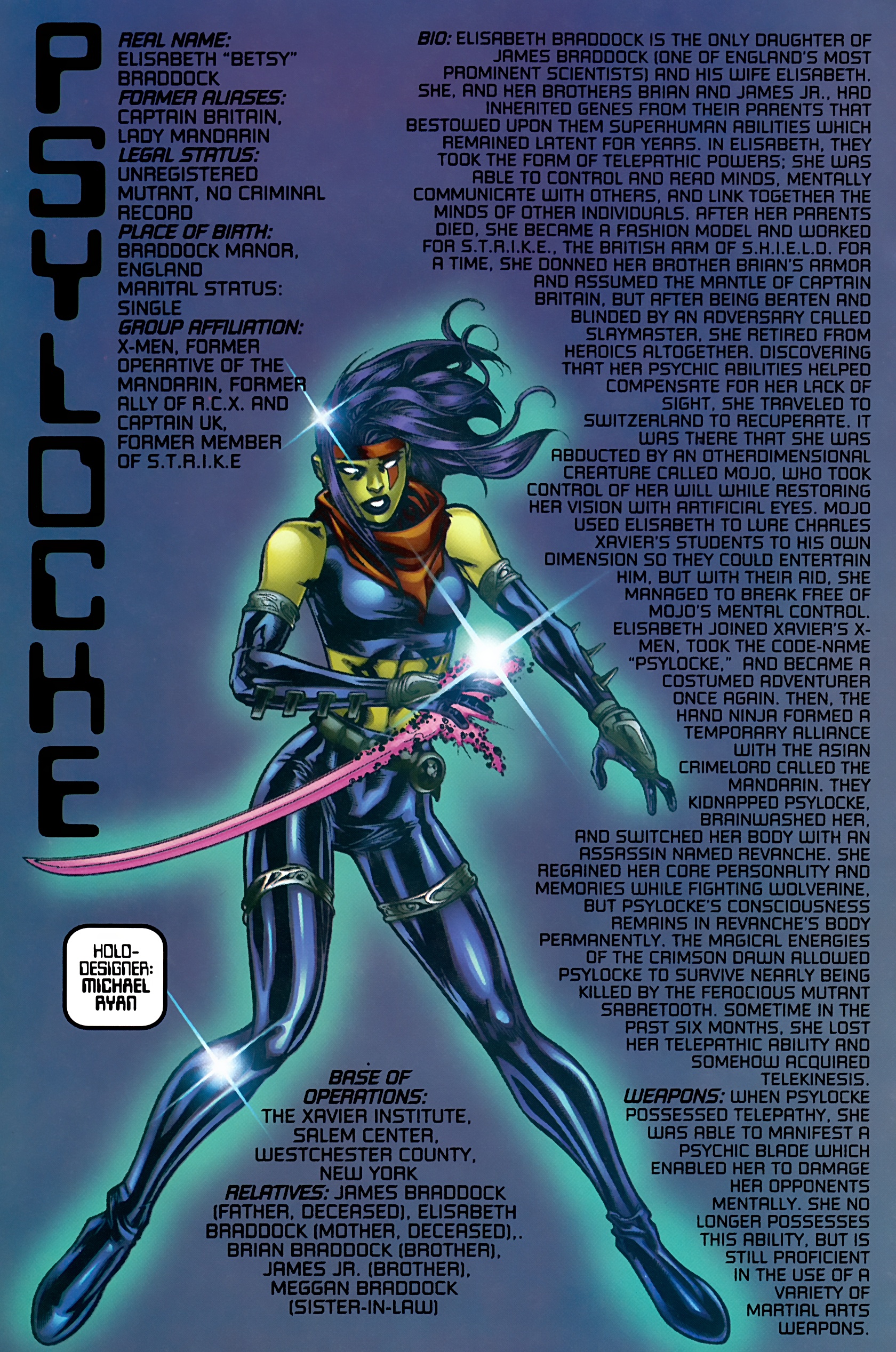 Read online X-Men: Declassified comic -  Issue # Full - 30