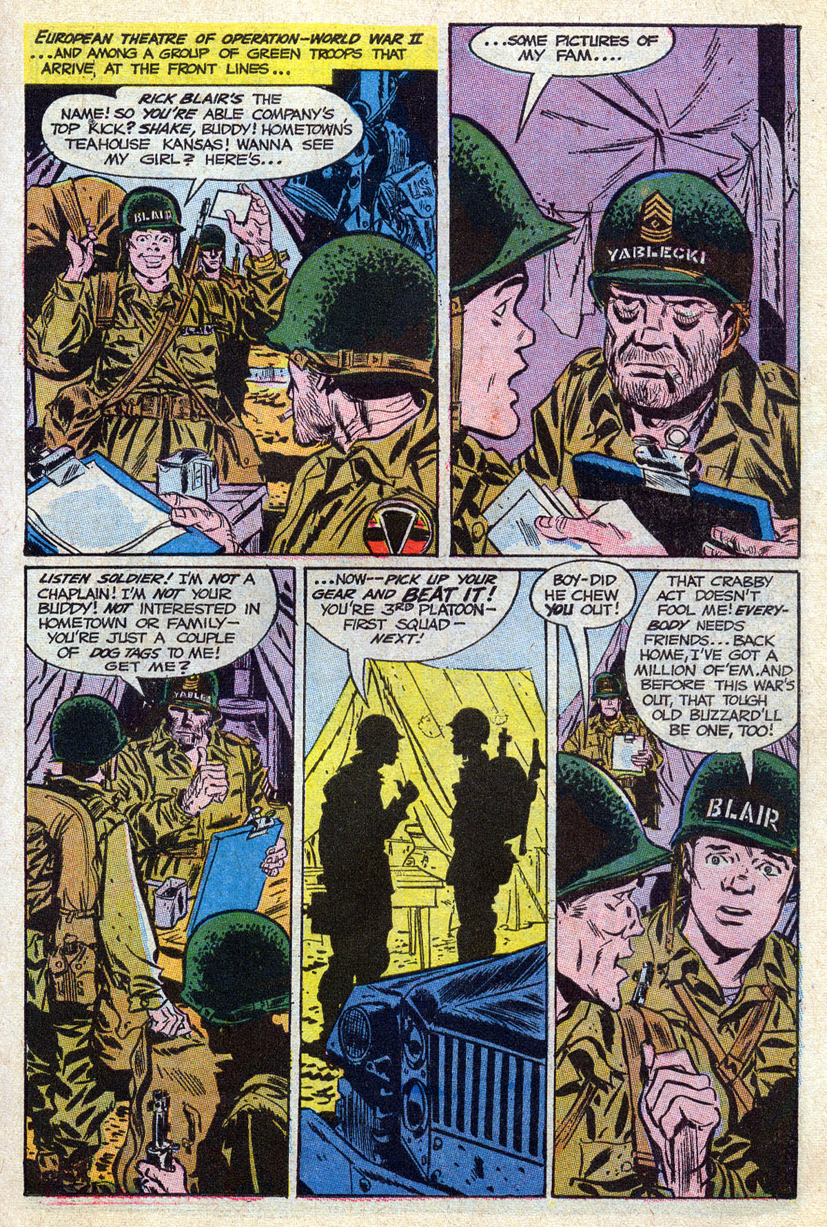 Read online Our Army at War (1952) comic -  Issue #195 - 22