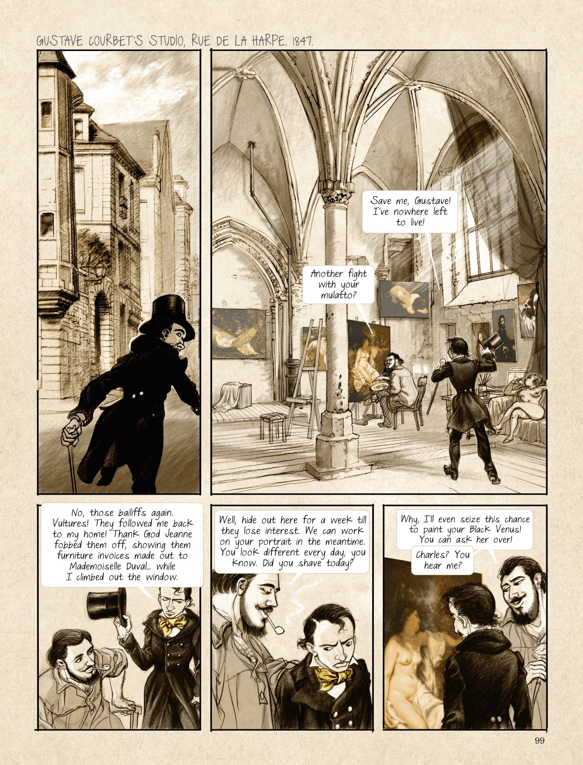 Read online Mademoiselle Baudelaire comic -  Issue # TPB (Part 1) - 98