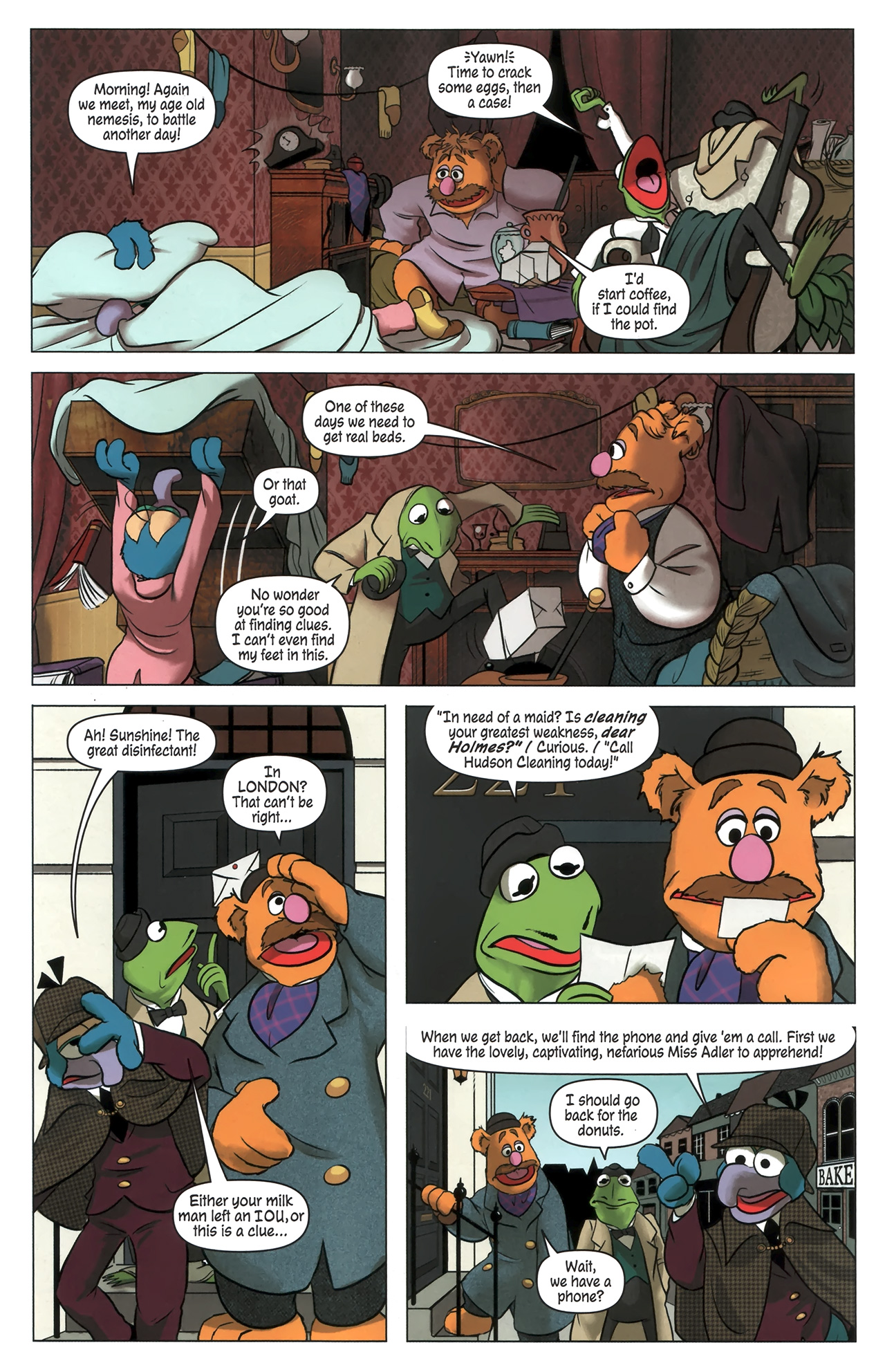 Read online Muppet Sherlock Holmes comic -  Issue #2 - 21