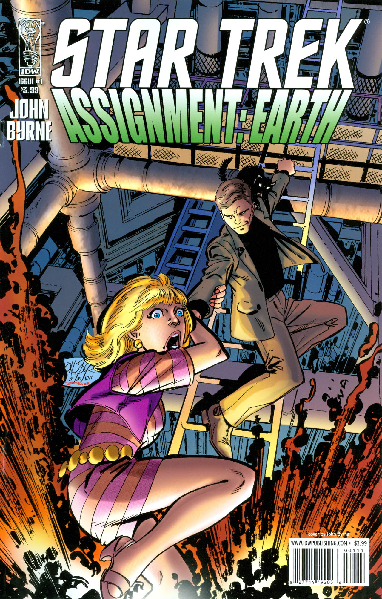 Read online Star Trek: Assignment: Earth comic -  Issue #1 - 1