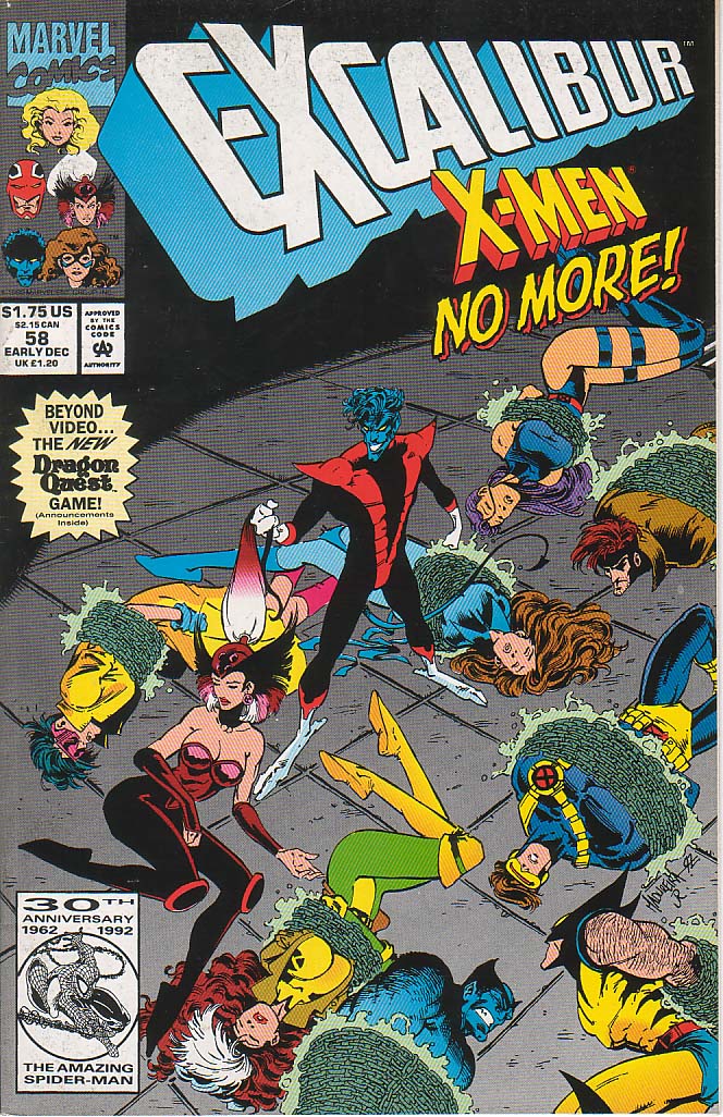 Read online Excalibur (1988) comic -  Issue #58 - 1