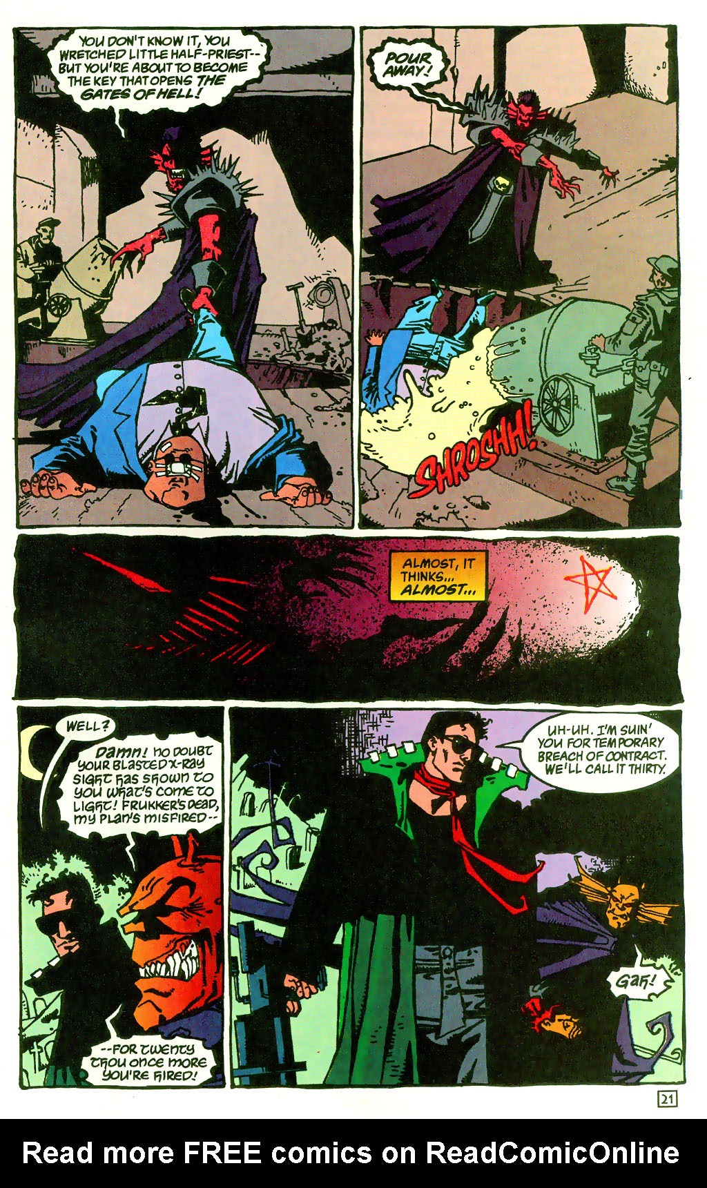 Read online The Demon (1990) comic -  Issue #44 - 22