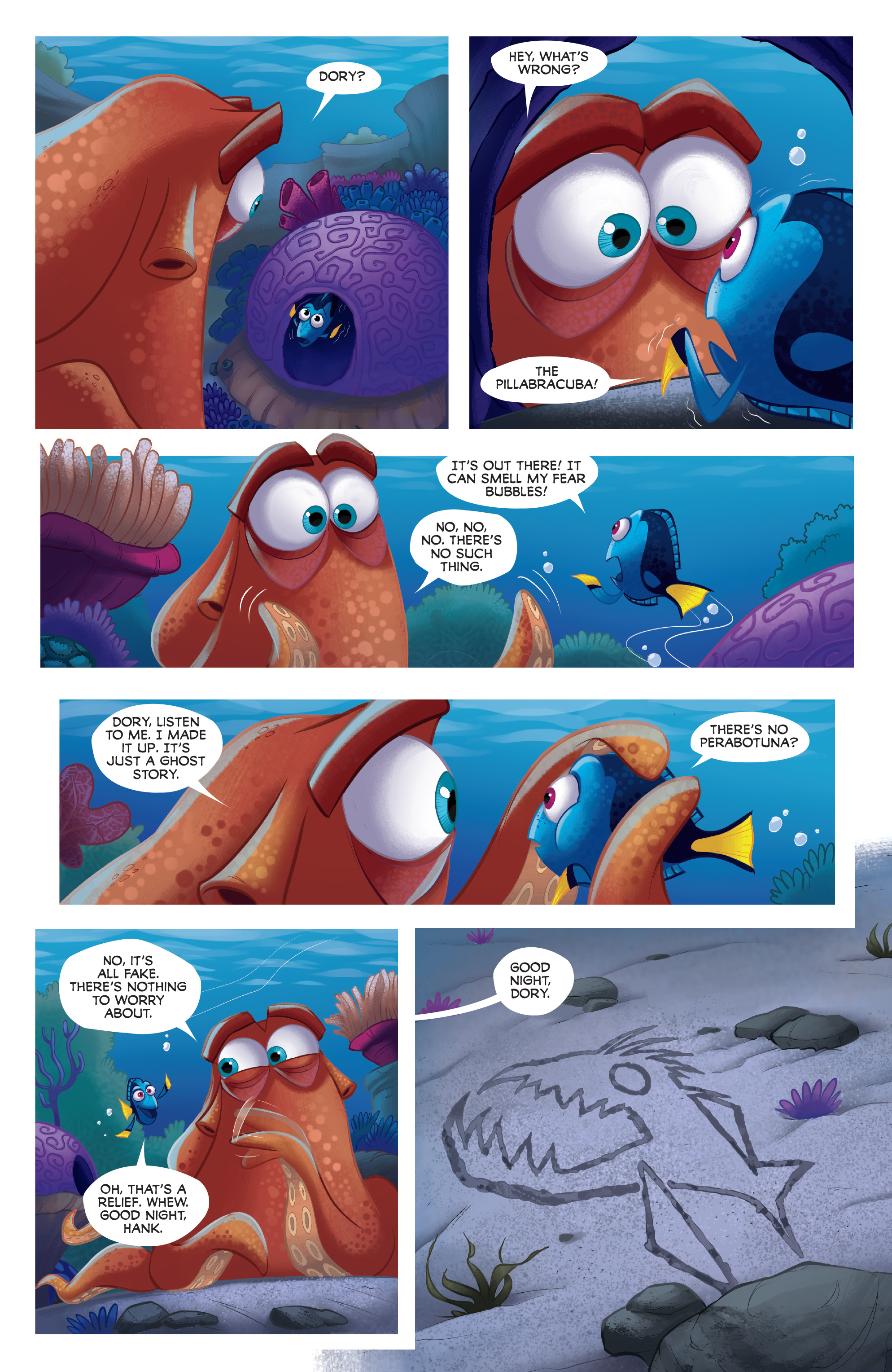 Read online Disney Pixar Finding Dory comic -  Issue #4 - 12