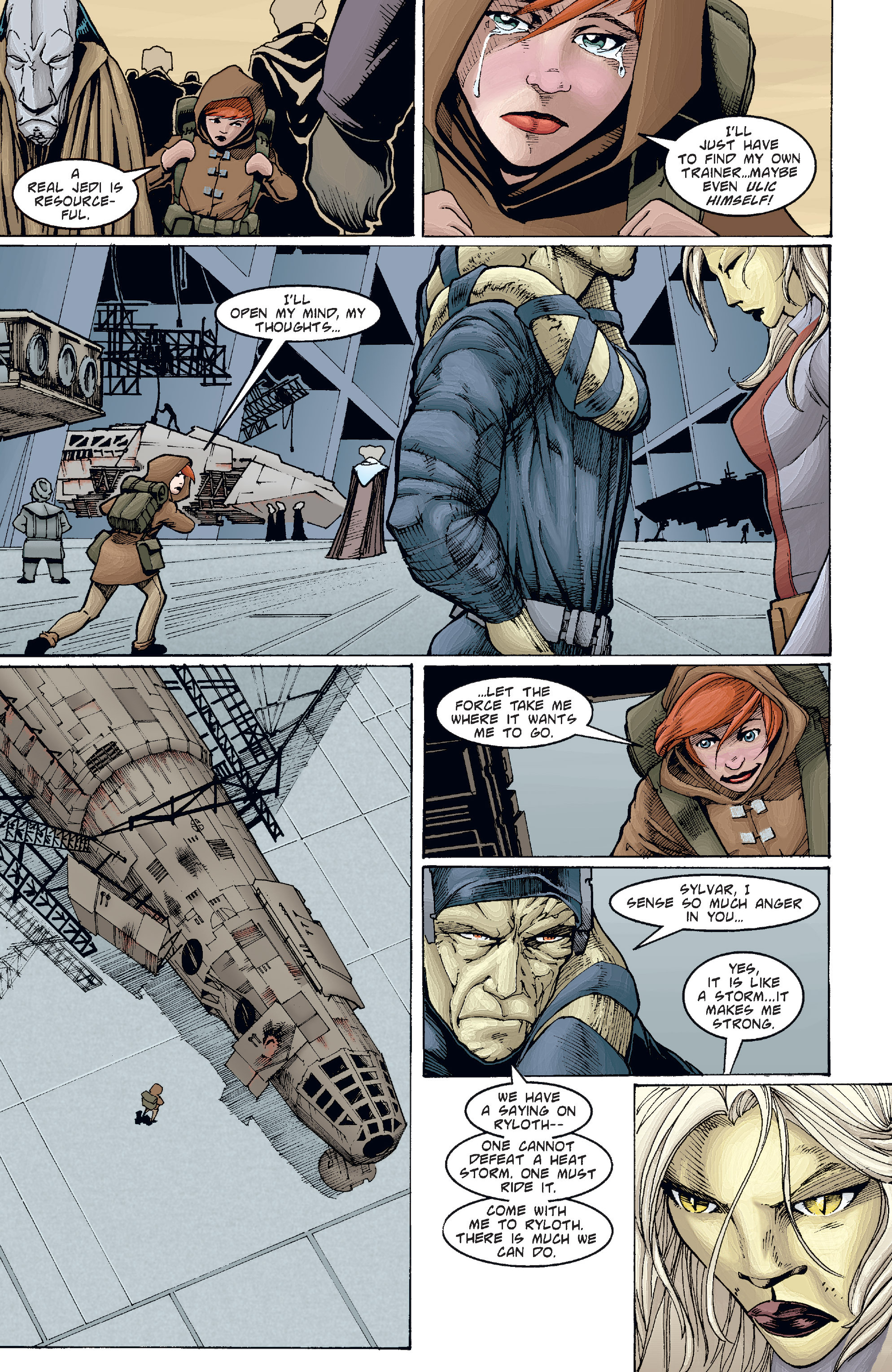 Read online Star Wars: Tales of the Jedi - Redemption comic -  Issue #2 - 12