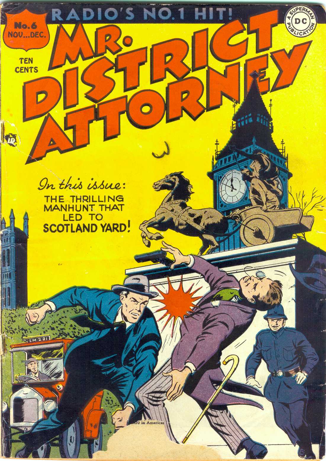 Read online Mr. District Attorney comic -  Issue #6 - 1