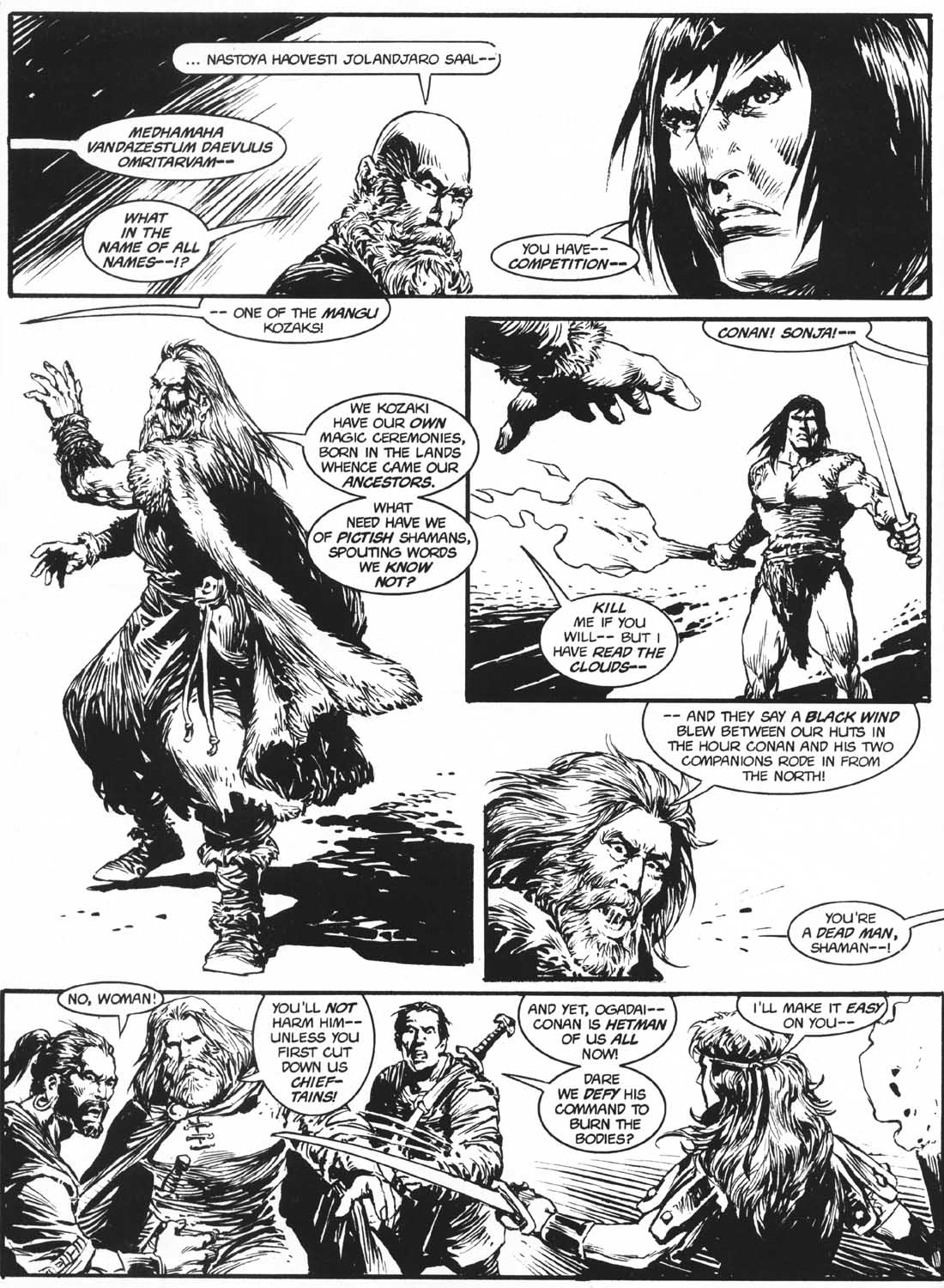 Read online The Savage Sword Of Conan comic -  Issue #232 - 13