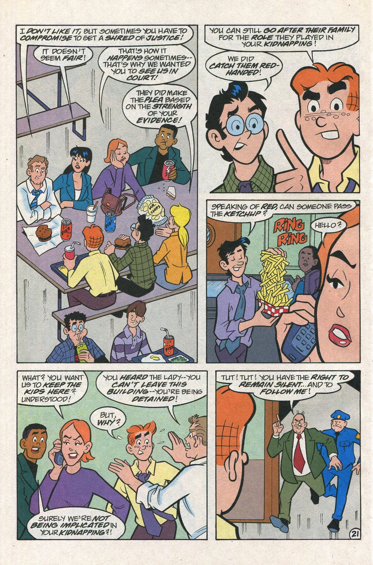 Read online Archie's Weird Mysteries comic -  Issue #34 - 32
