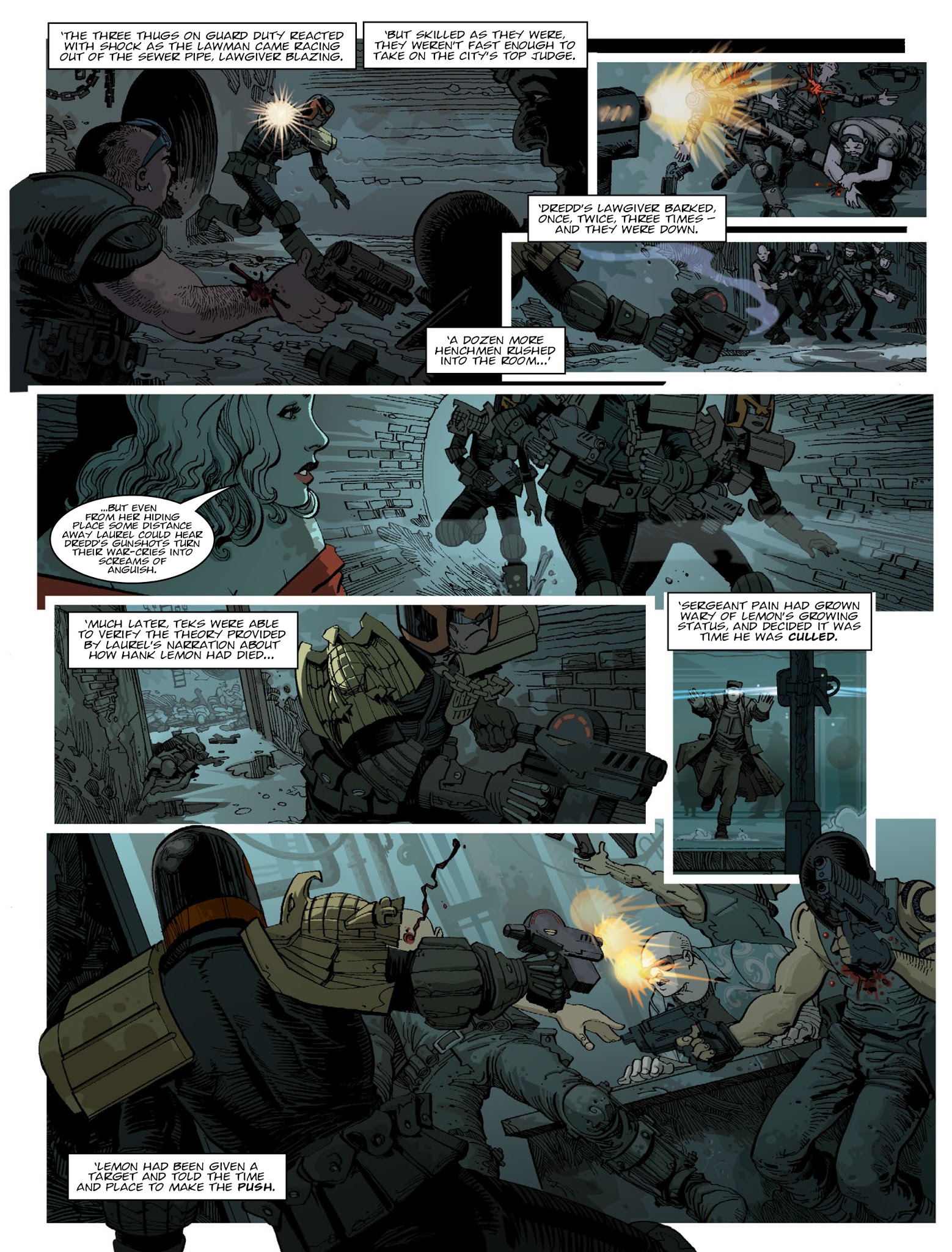 Read online Judge Dredd Megazine (Vol. 5) comic -  Issue #385 - 13