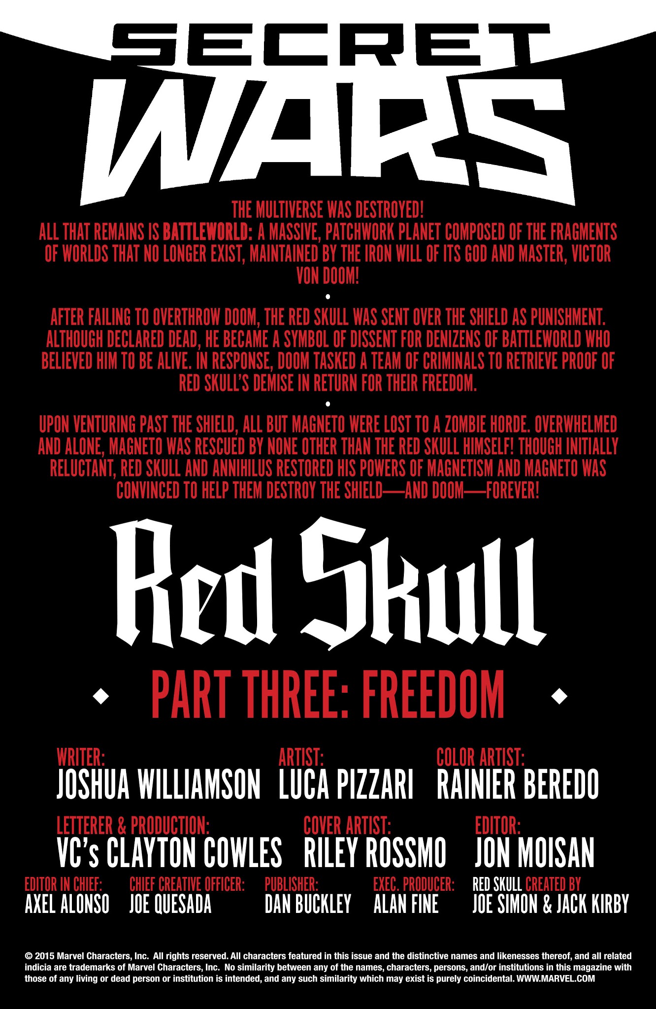 Read online Red Skull (2015) comic -  Issue #3 - 2