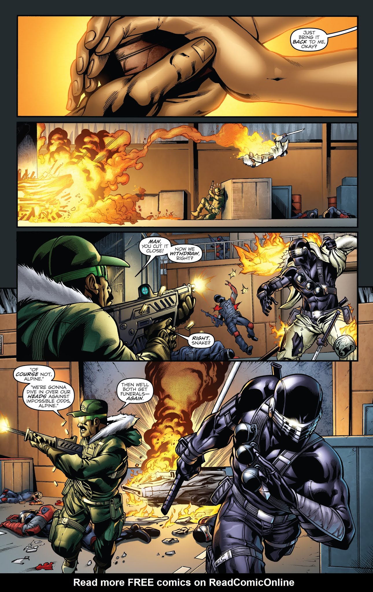 Read online G.I. Joe: The IDW Collection comic -  Issue # TPB 6 - 160