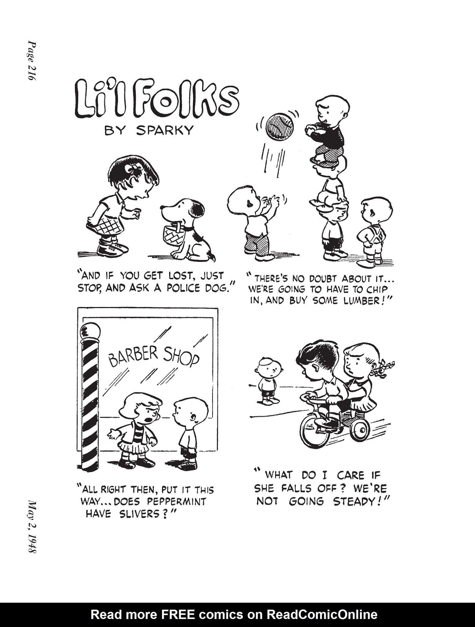 Read online The Complete Peanuts comic -  Issue # TPB 25 - 225