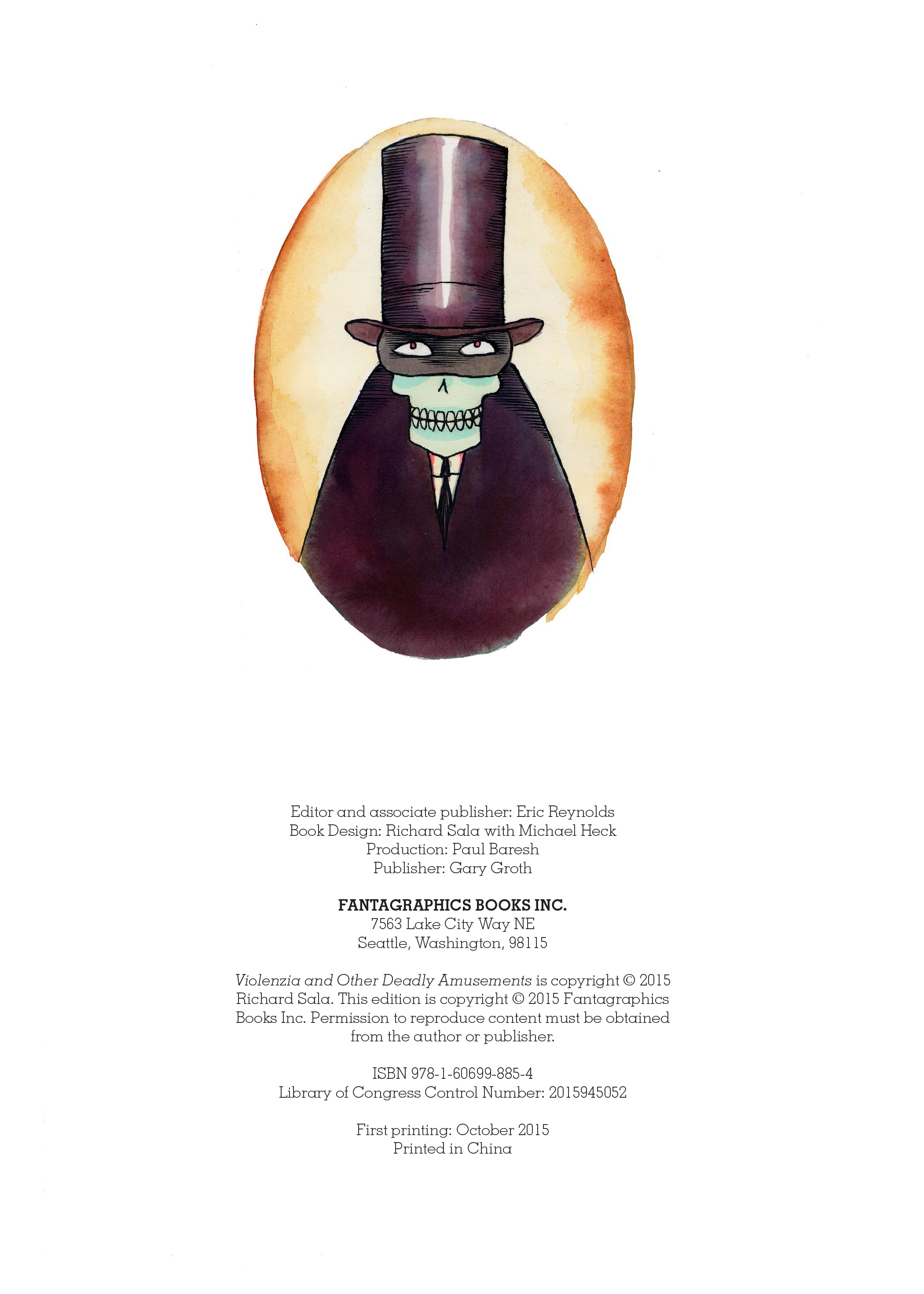 Read online Violenzia and Other Deadly Amusements comic -  Issue # TPB - 3