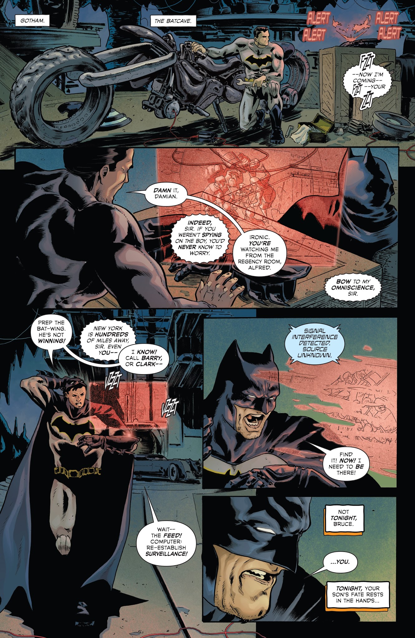 Read online The Shadow/Batman comic -  Issue #2 - 10