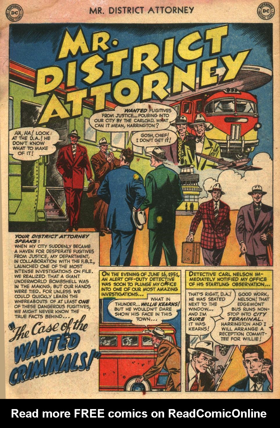 Read online Mr. District Attorney comic -  Issue #26 - 3