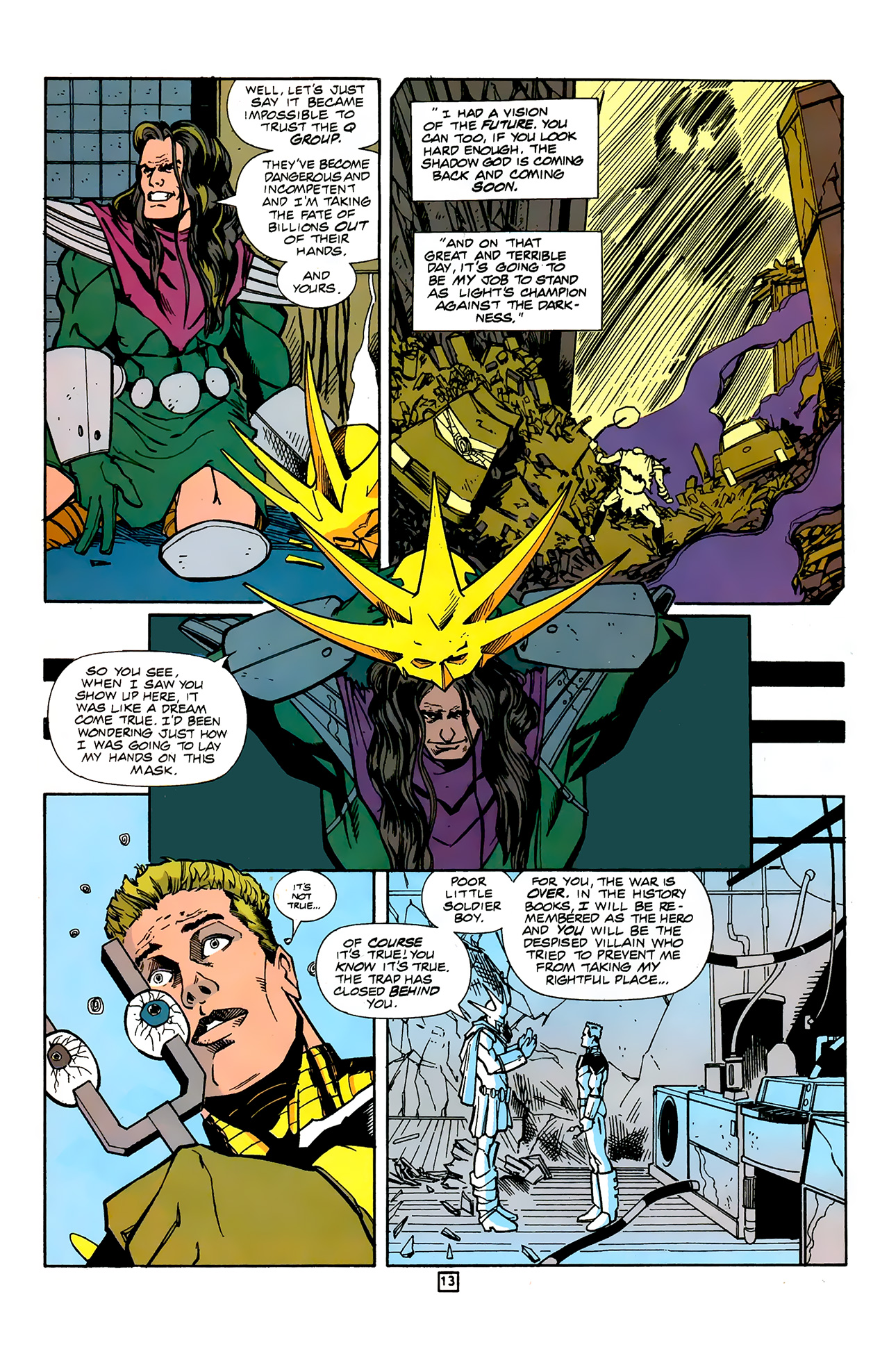 Read online Aztek: The Ultimate Man comic -  Issue #5 - 14