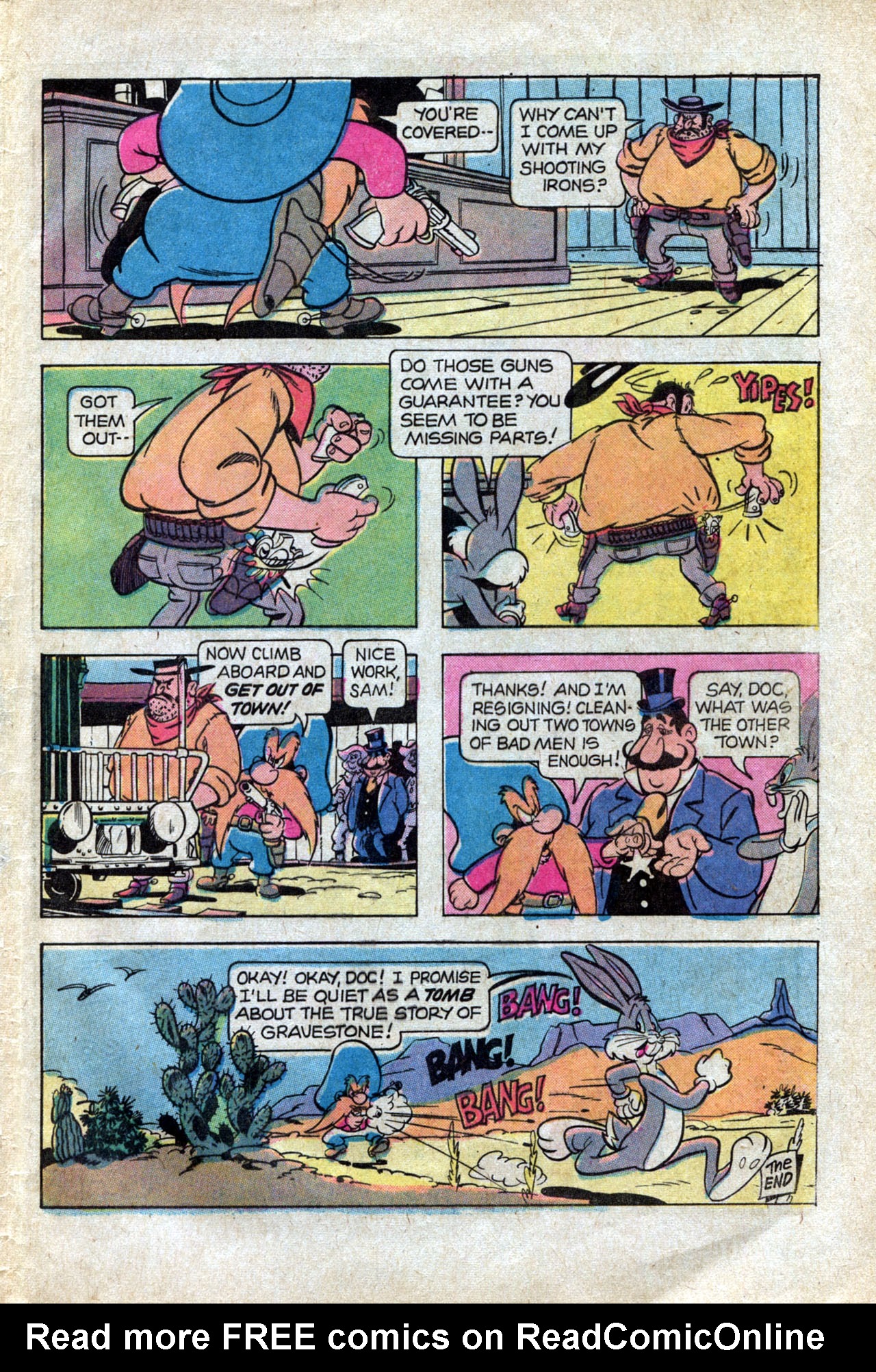Read online Yosemite Sam and Bugs Bunny comic -  Issue #22 - 33