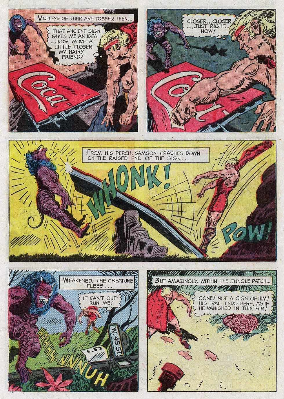 Read online Mighty Samson (1964) comic -  Issue #5 - 9