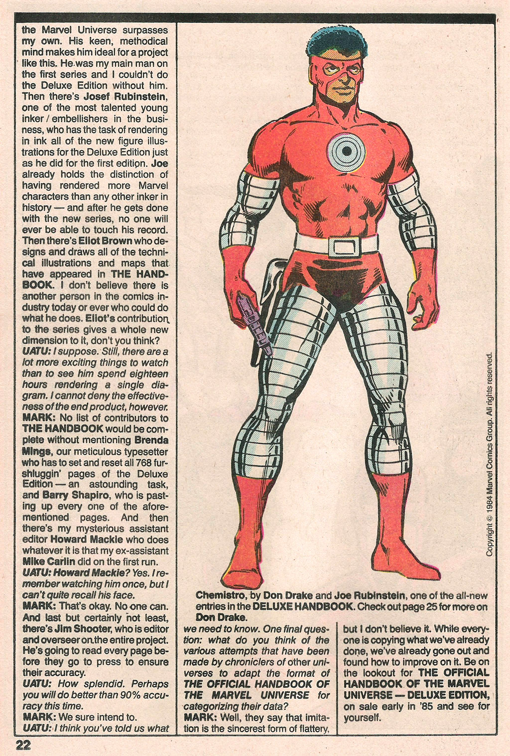 Read online Marvel Age comic -  Issue #24 - 23